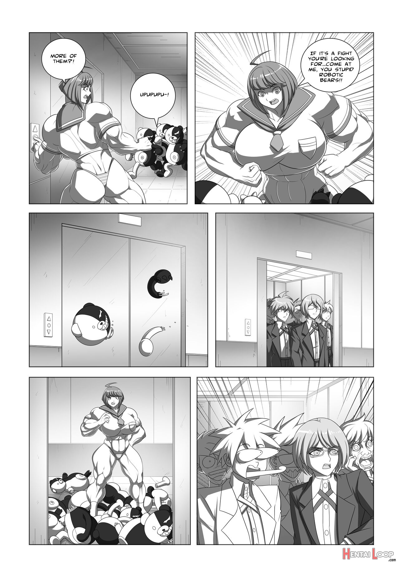 Ultra Muscle Girl page 4