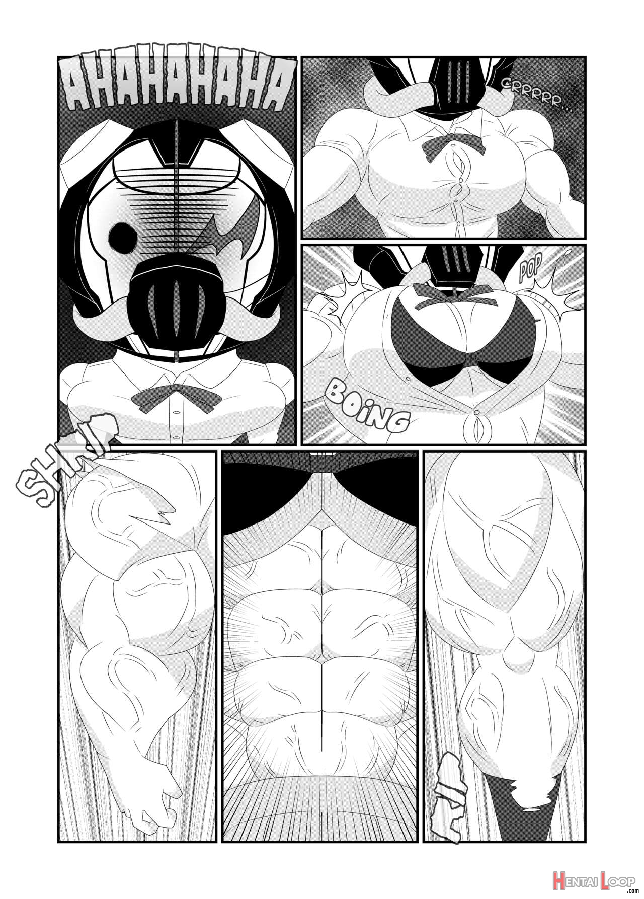 Ultra Muscle Girl page 40