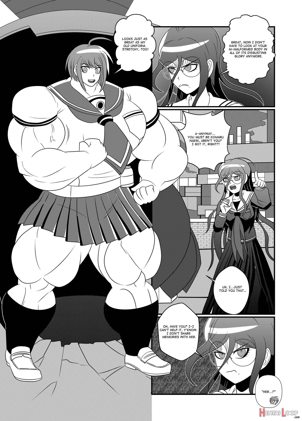 Ultra Muscle Girl page 46