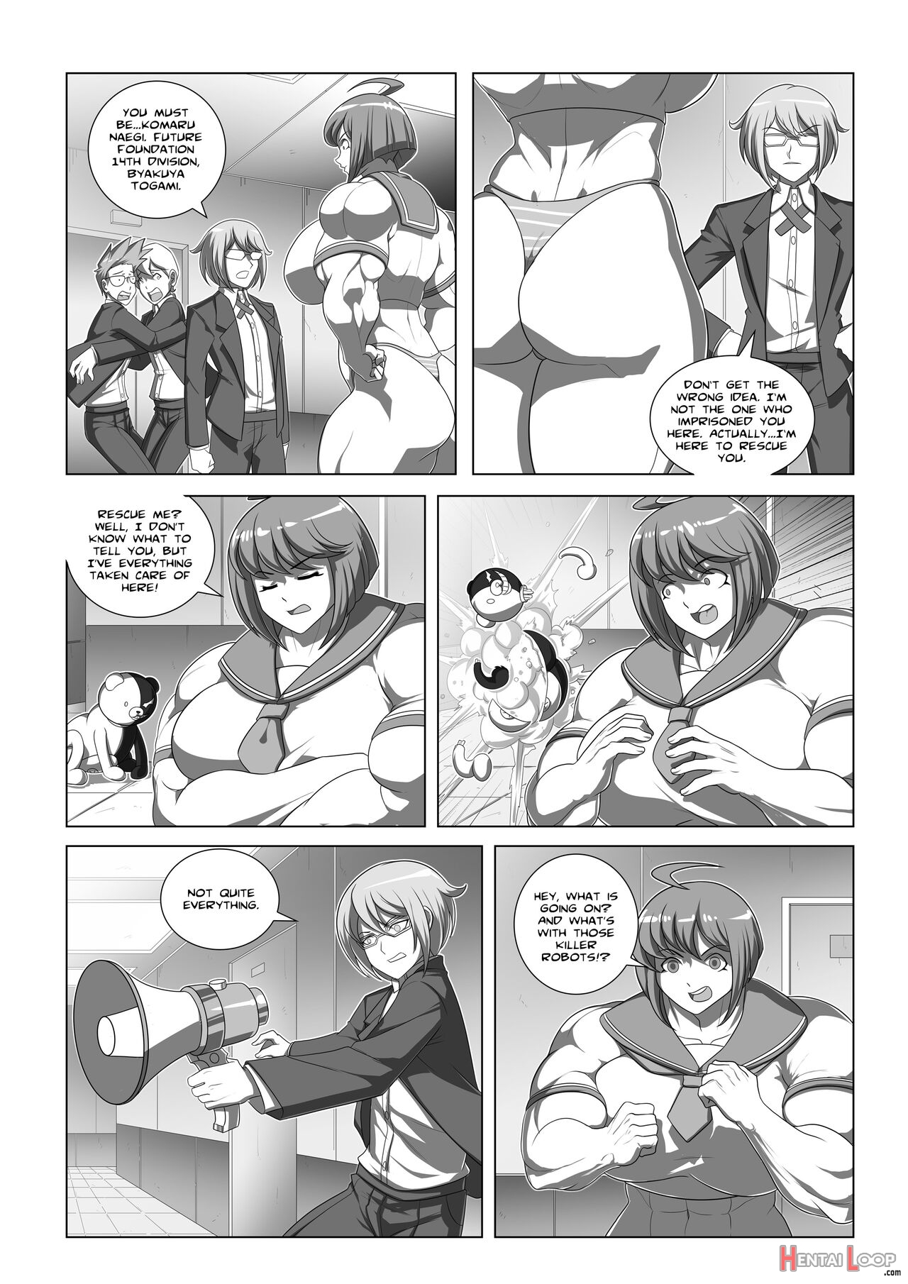 Ultra Muscle Girl page 5