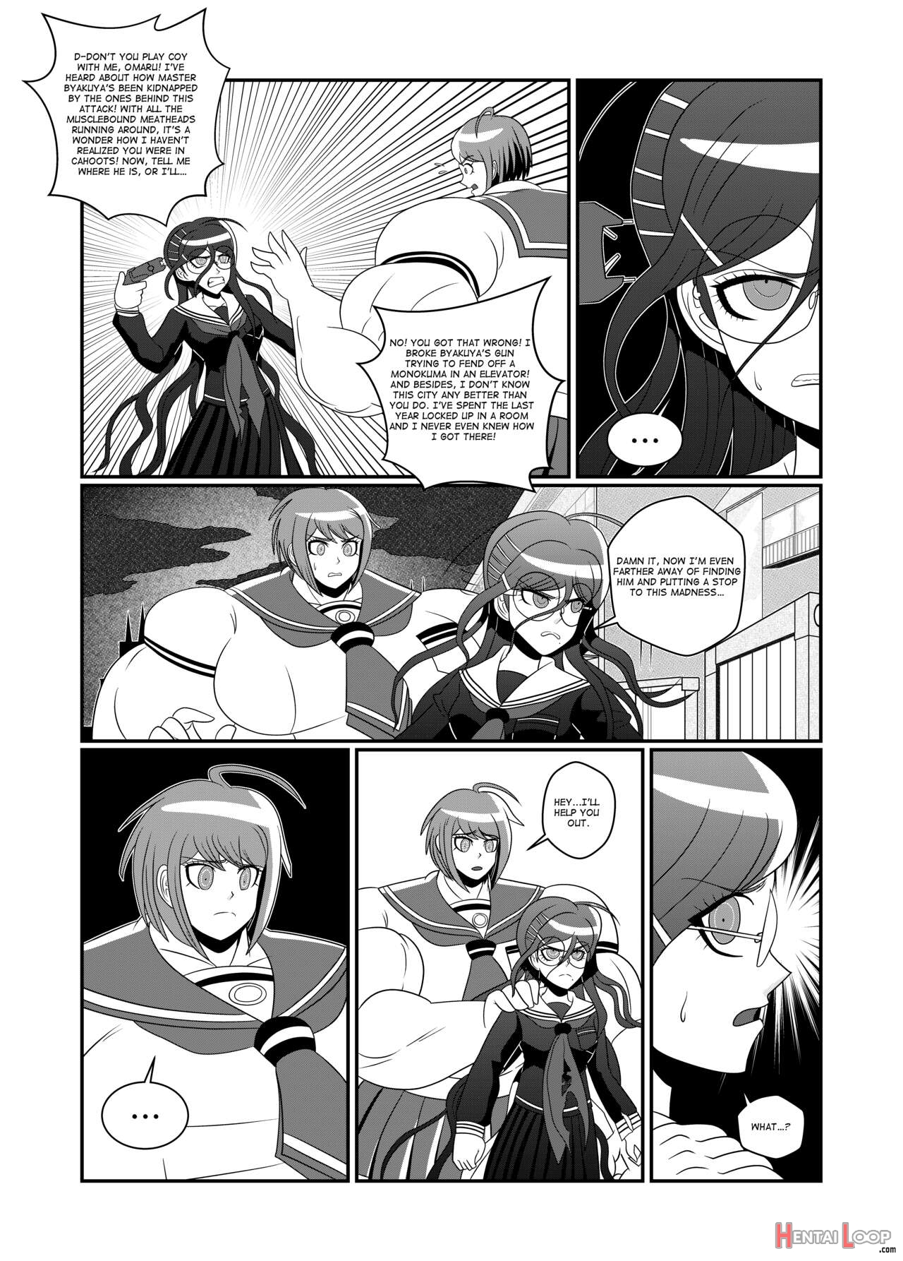 Ultra Muscle Girl page 50