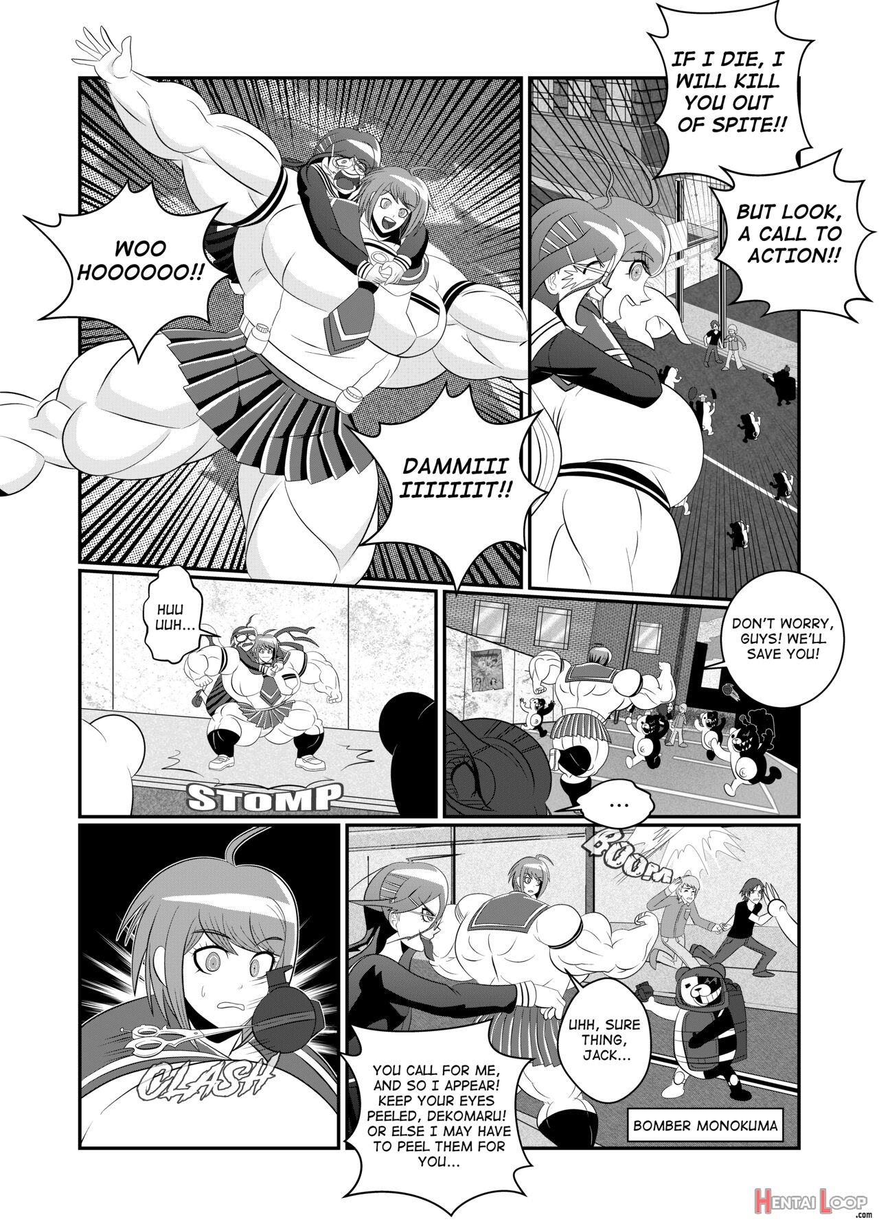 Ultra Muscle Girl page 53