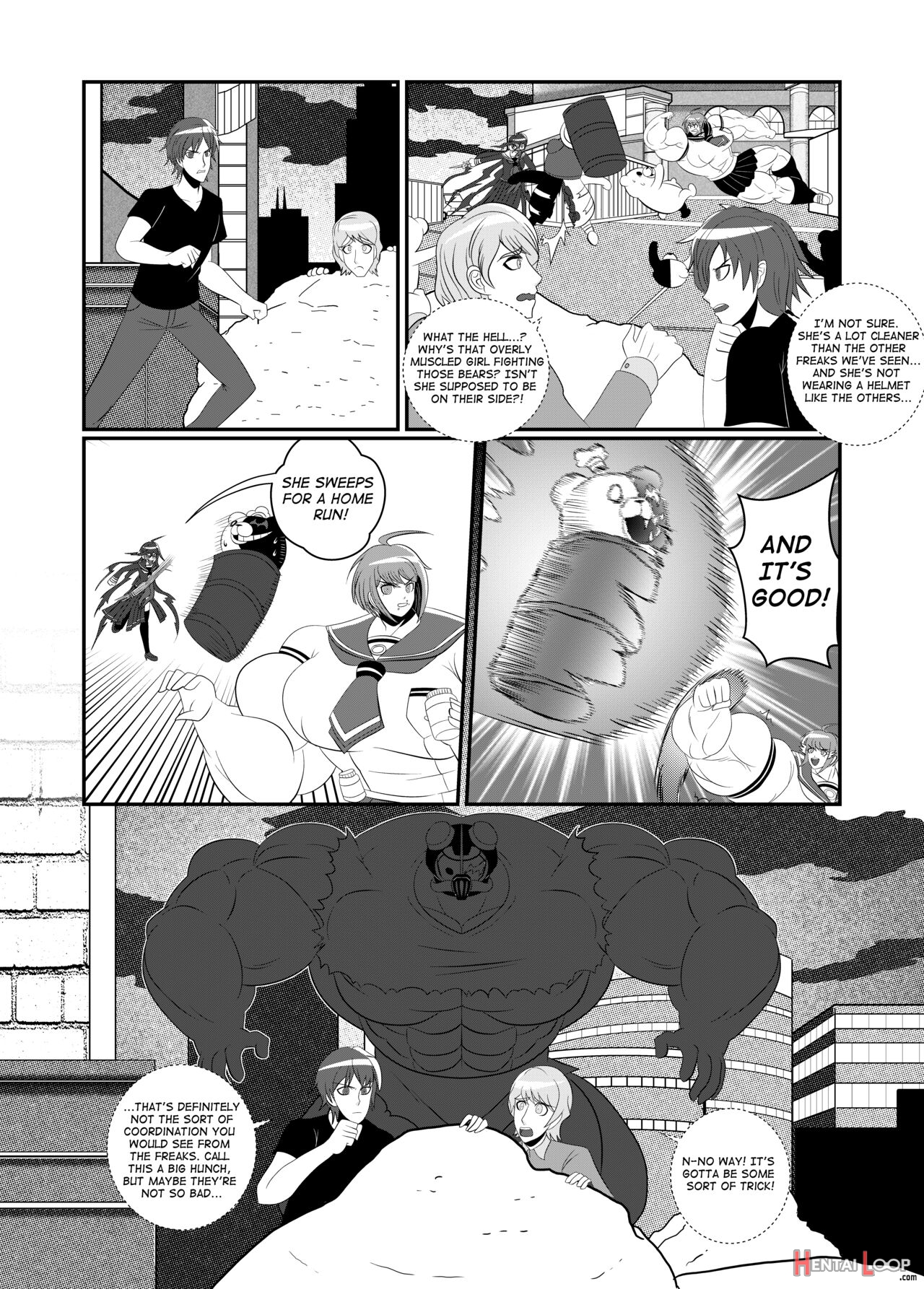 Ultra Muscle Girl page 54