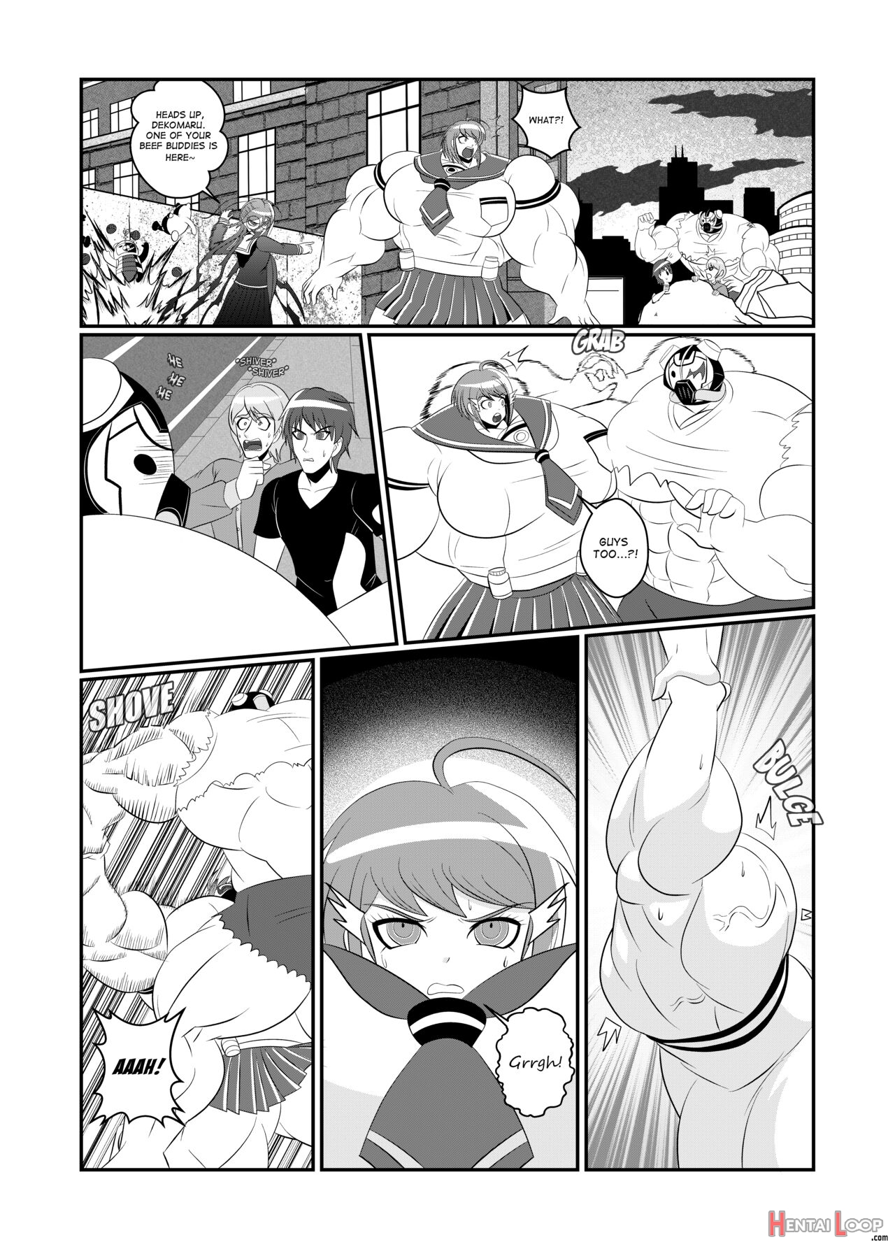 Ultra Muscle Girl page 55