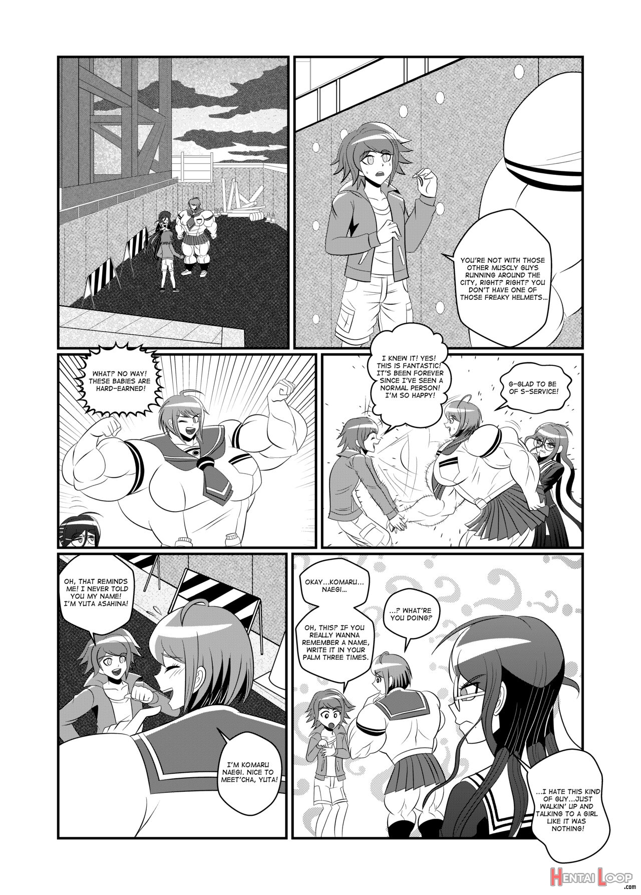 Ultra Muscle Girl page 59