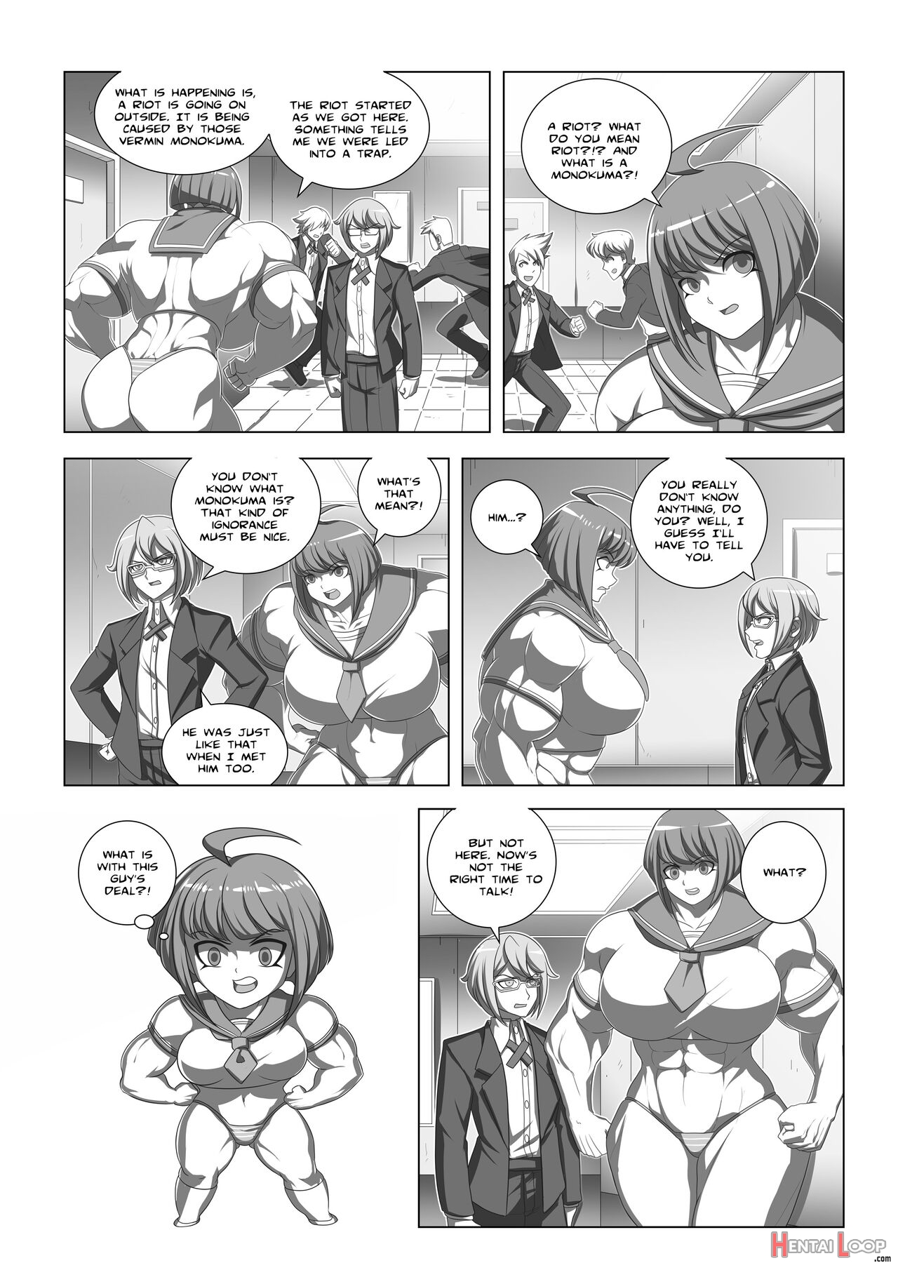 Ultra Muscle Girl page 6