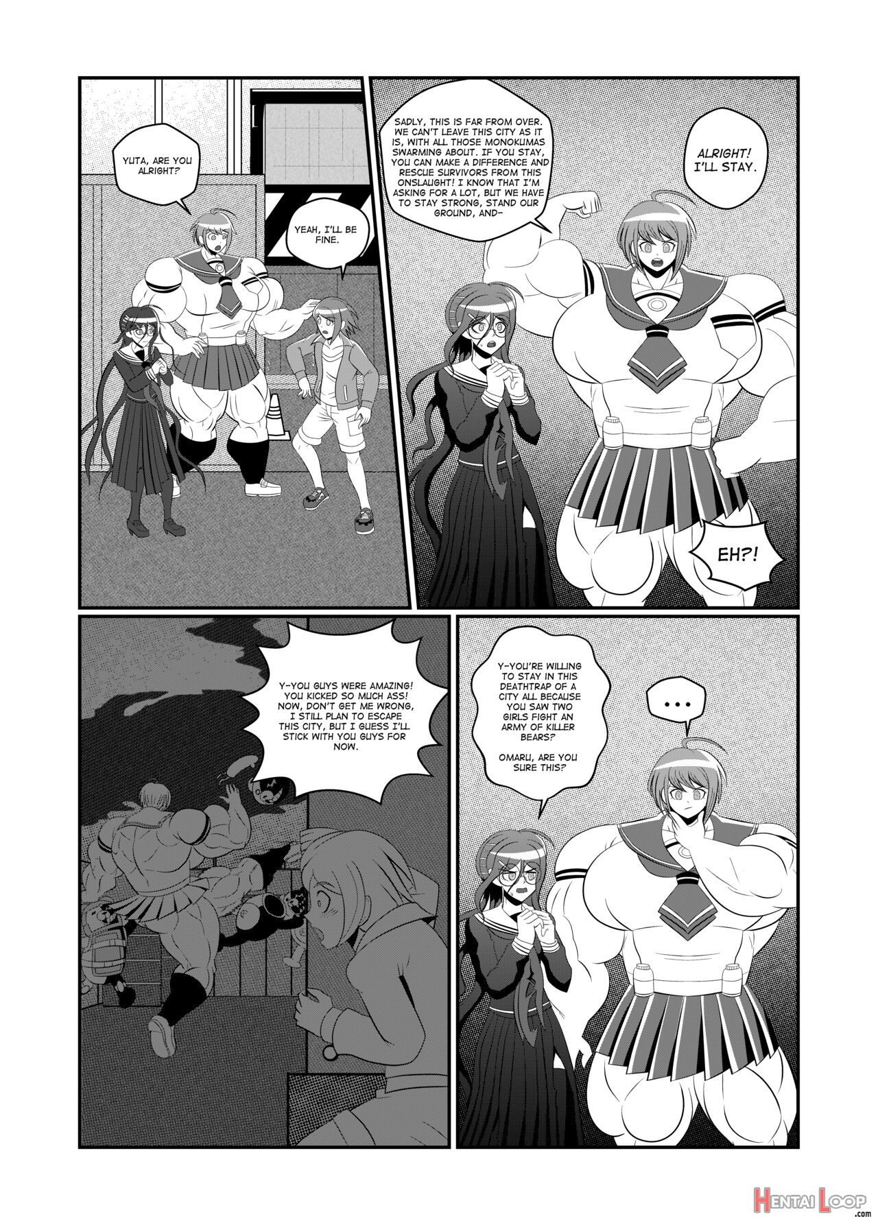 Ultra Muscle Girl page 67