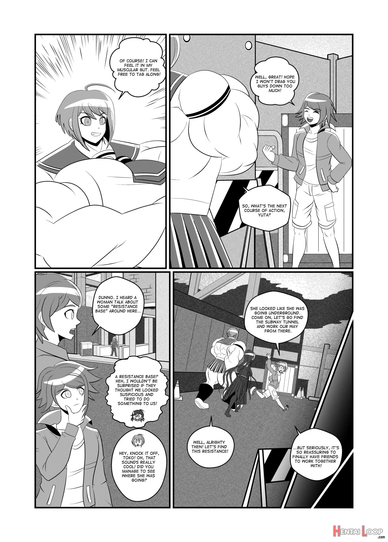 Ultra Muscle Girl page 68