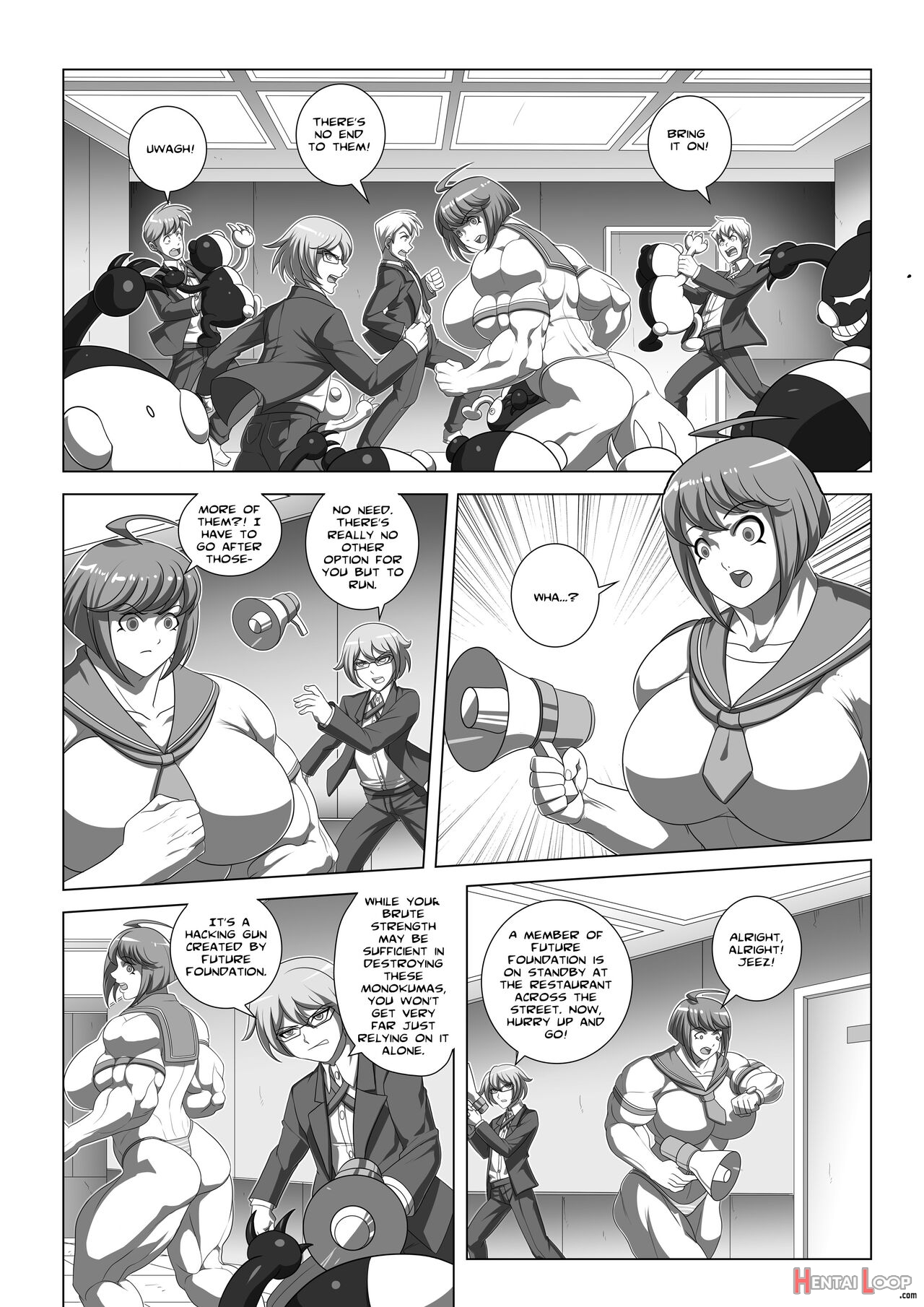 Ultra Muscle Girl page 7