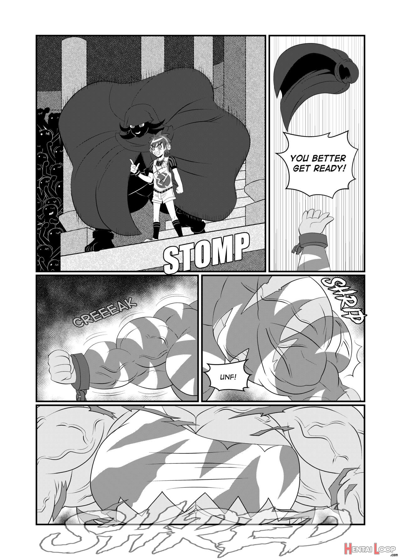 Ultra Muscle Girl page 74