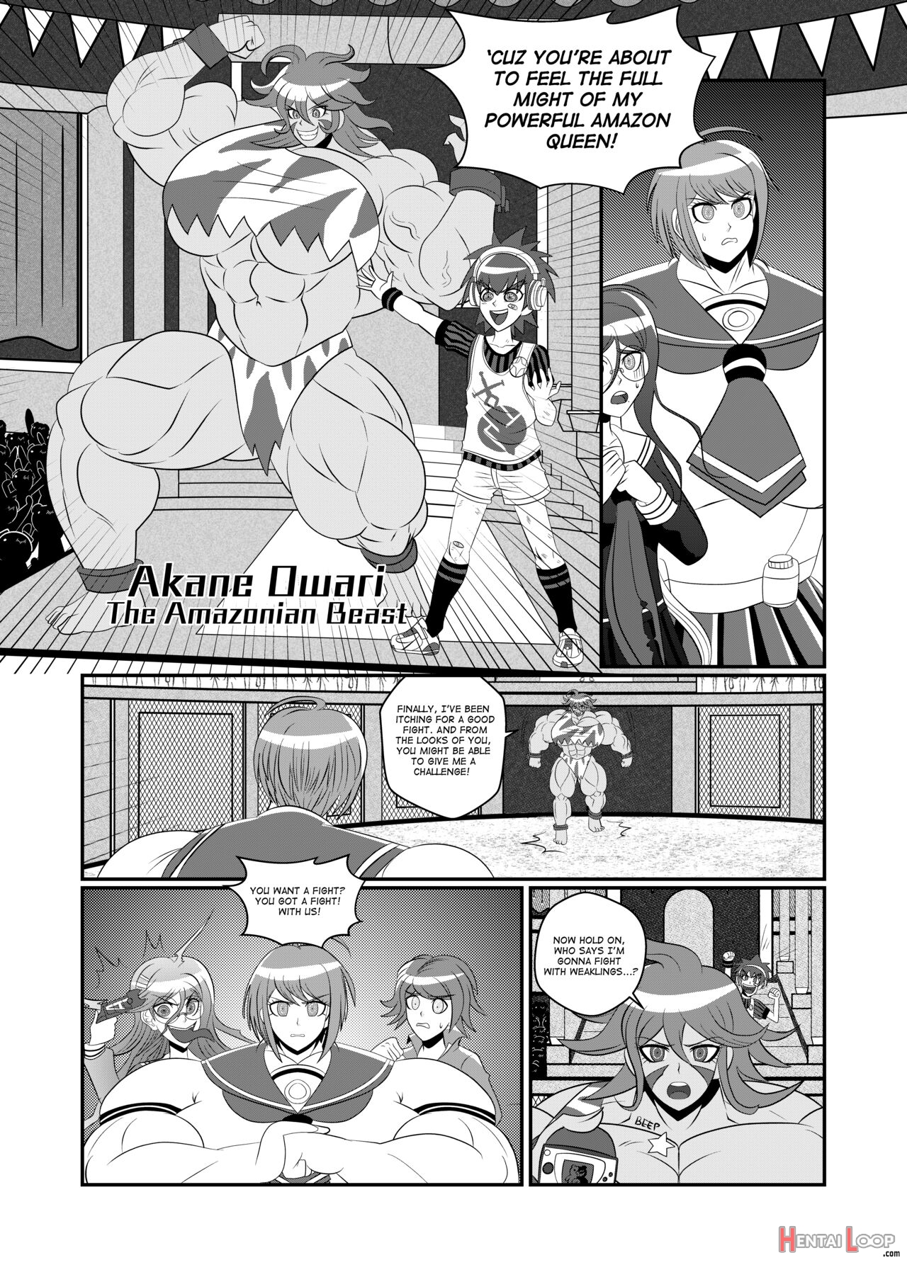 Ultra Muscle Girl page 75