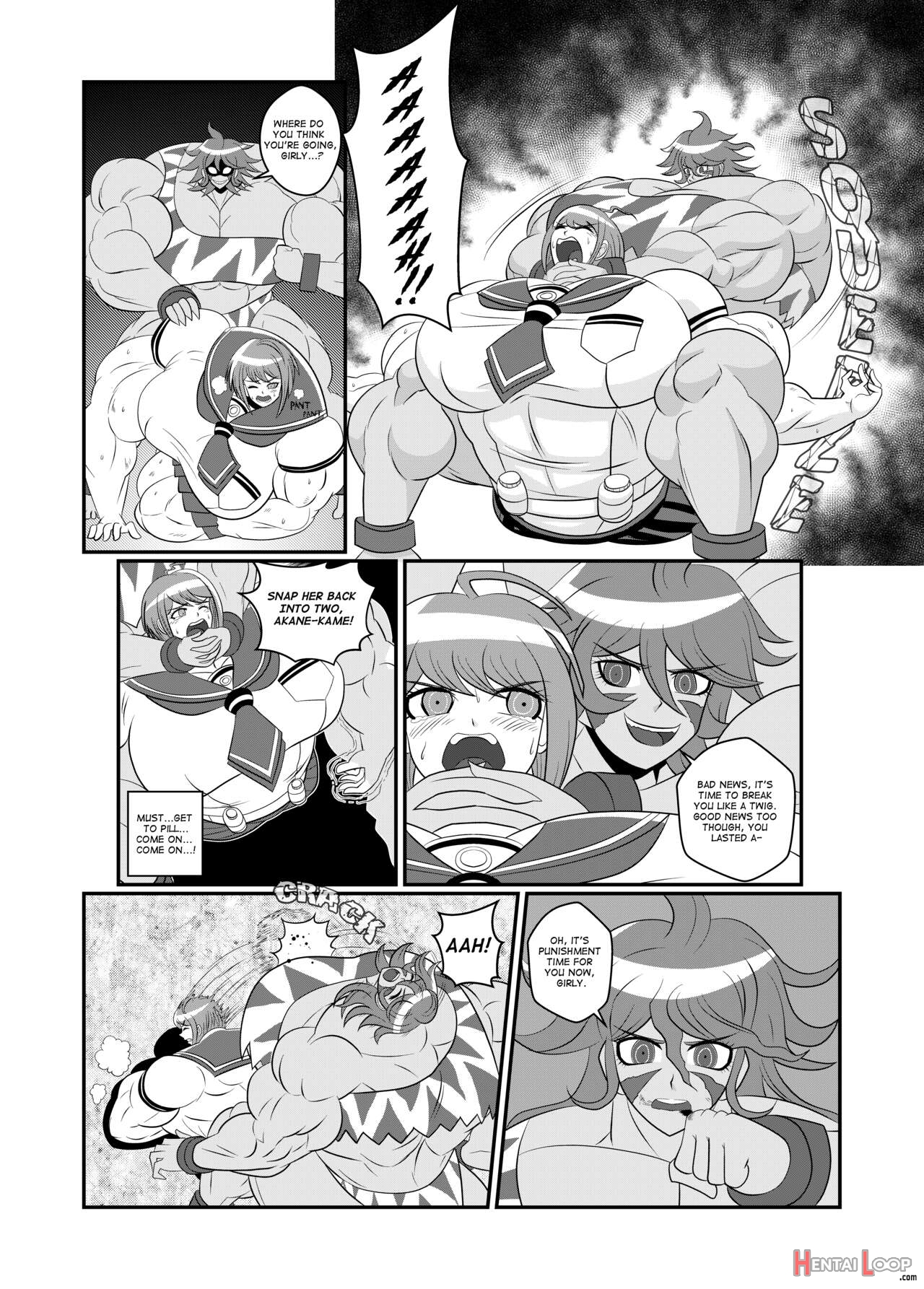 Ultra Muscle Girl page 78