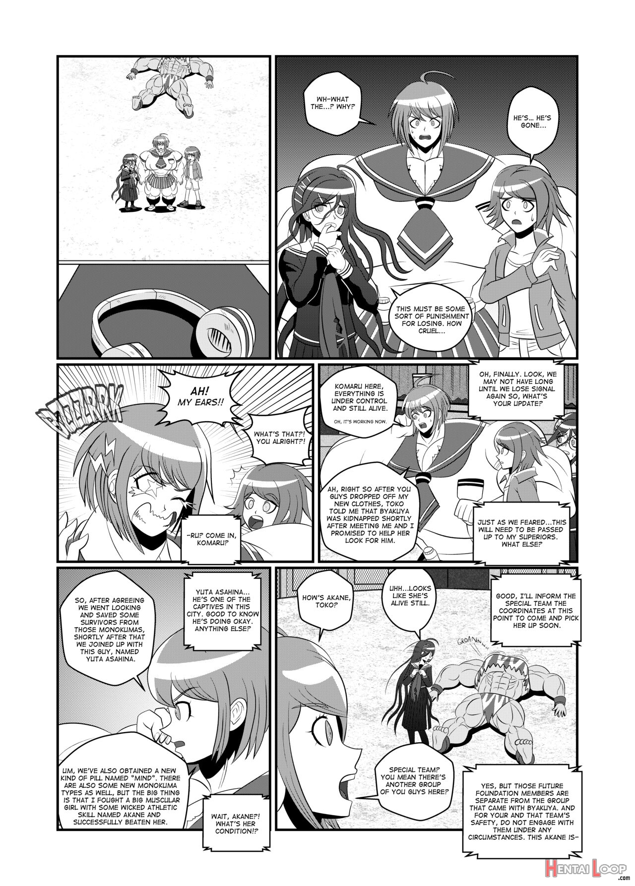 Ultra Muscle Girl page 84