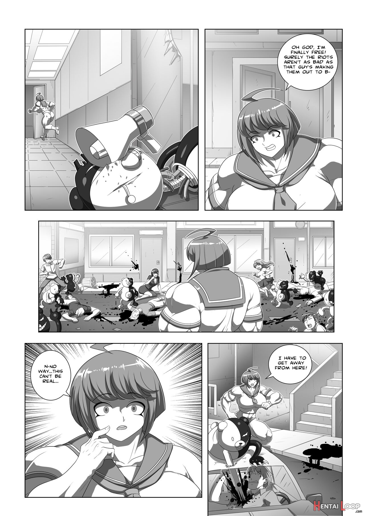 Ultra Muscle Girl page 9