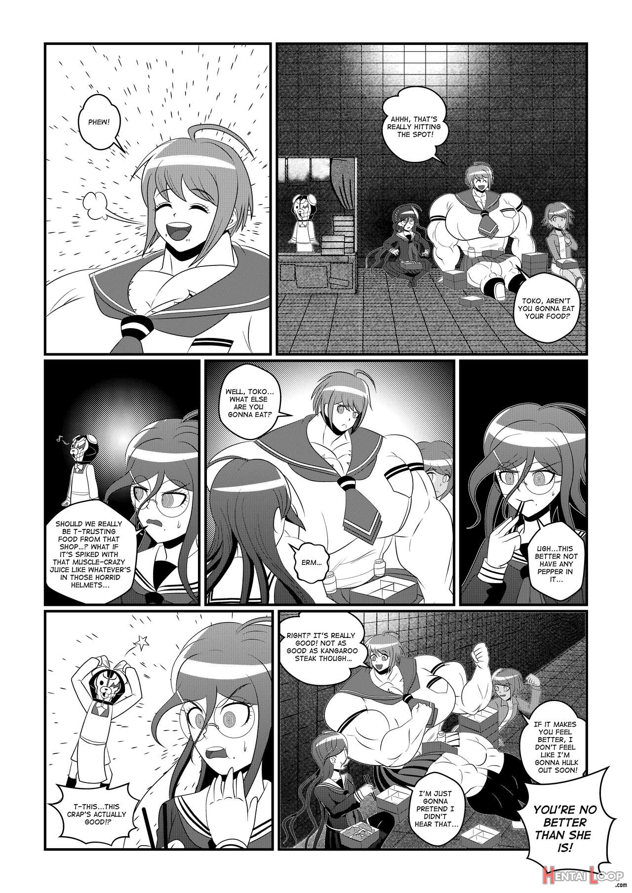 Ultra Muscle Girl page 90