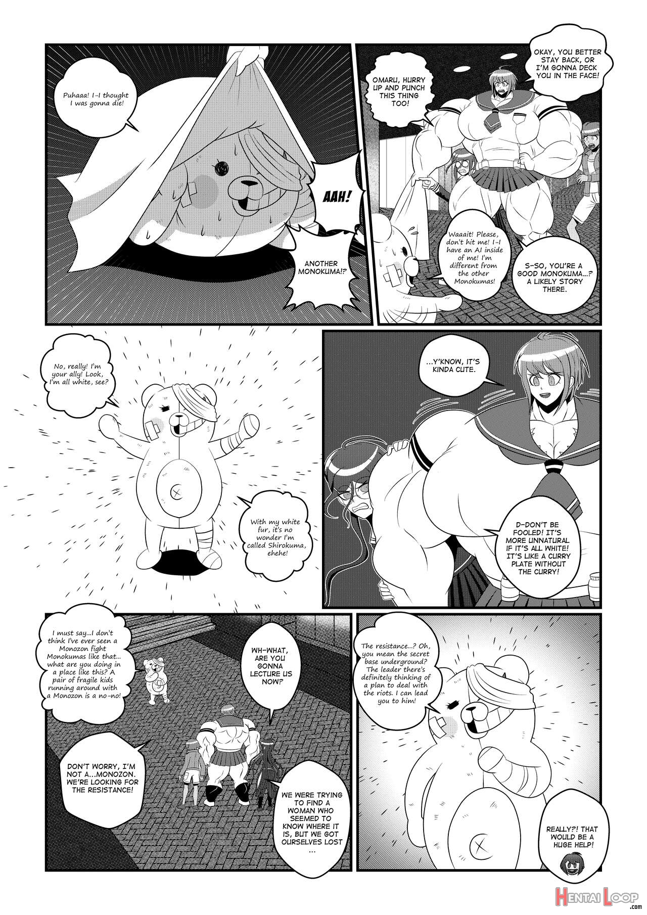 Ultra Muscle Girl page 96