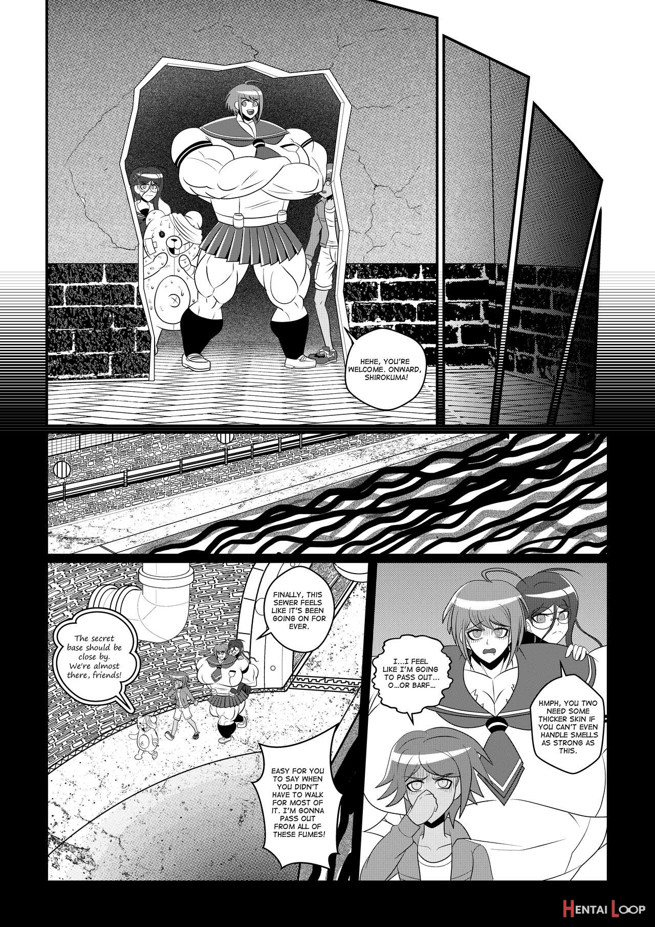 Ultra Muscle Girl page 98