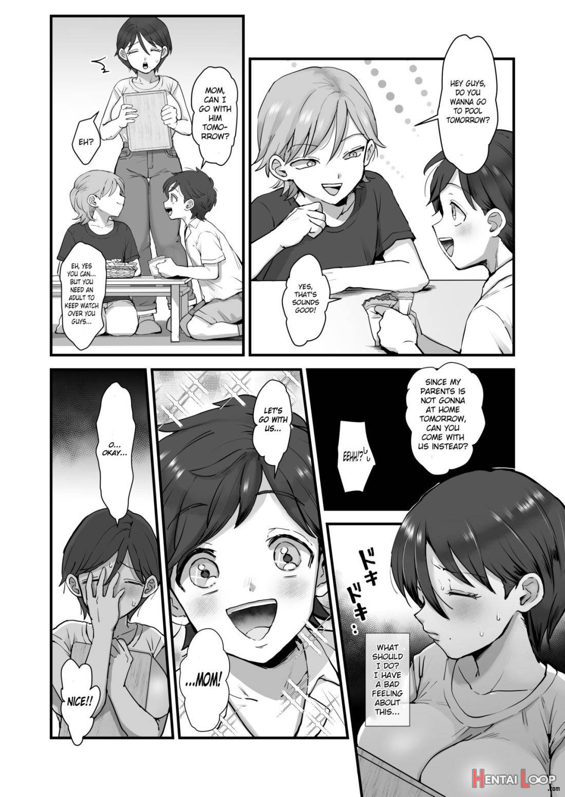 Zoku Hosome Ottori Kyonyuu Mama -a Narrow-eyed Gentle Big-breasted Mama 2 page 5