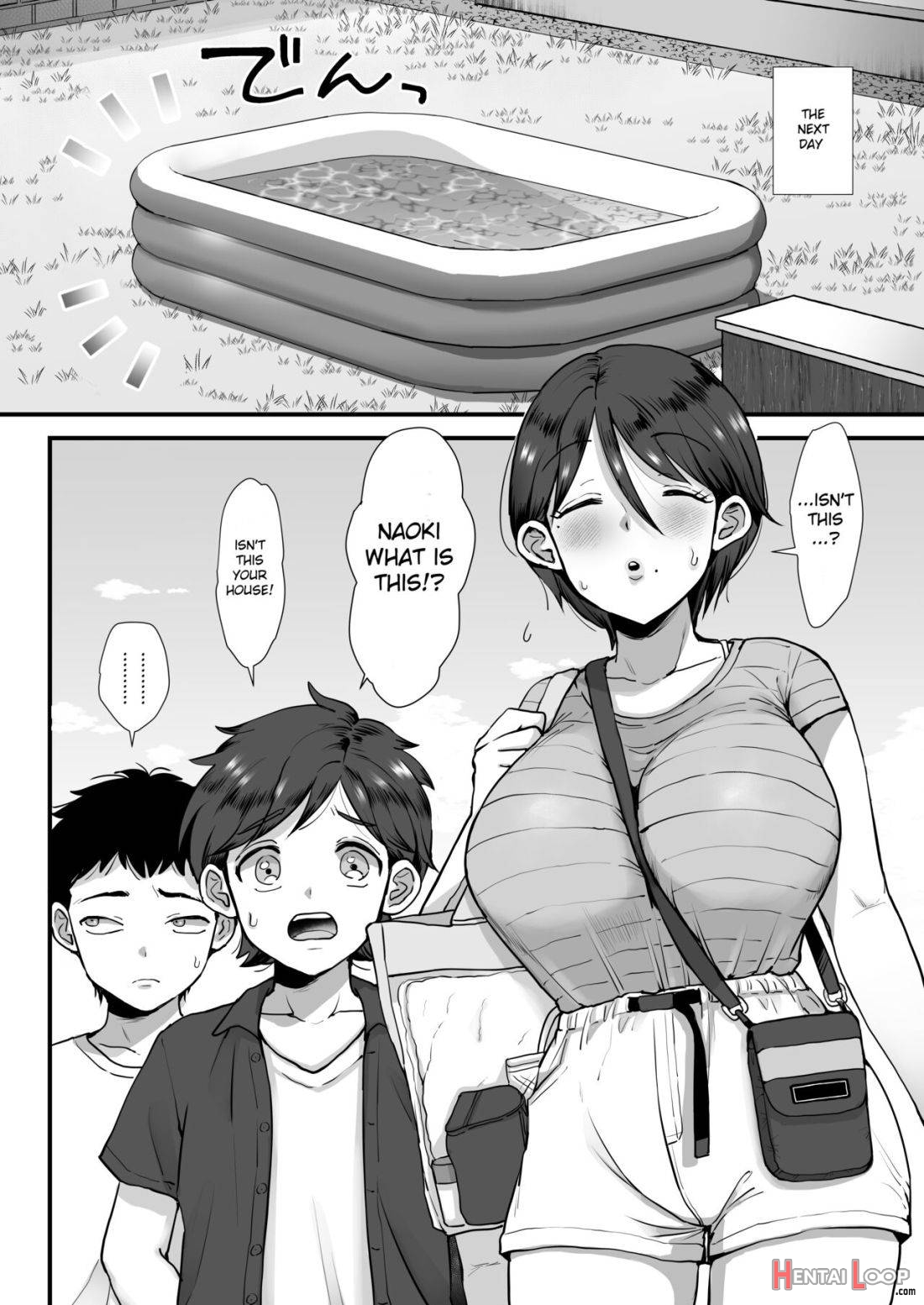 Zoku Hosome Ottori Kyonyuu Mama -a Narrow-eyed Gentle Big-breasted Mama 2 page 7