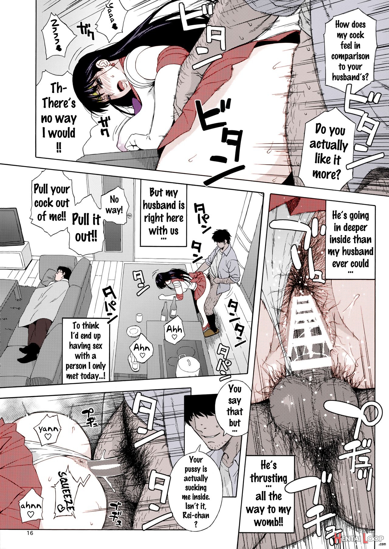 Ano Hito Ni Nita Hito [hitozuma Rei-chan No Yuuutsu] – Colorized page 14