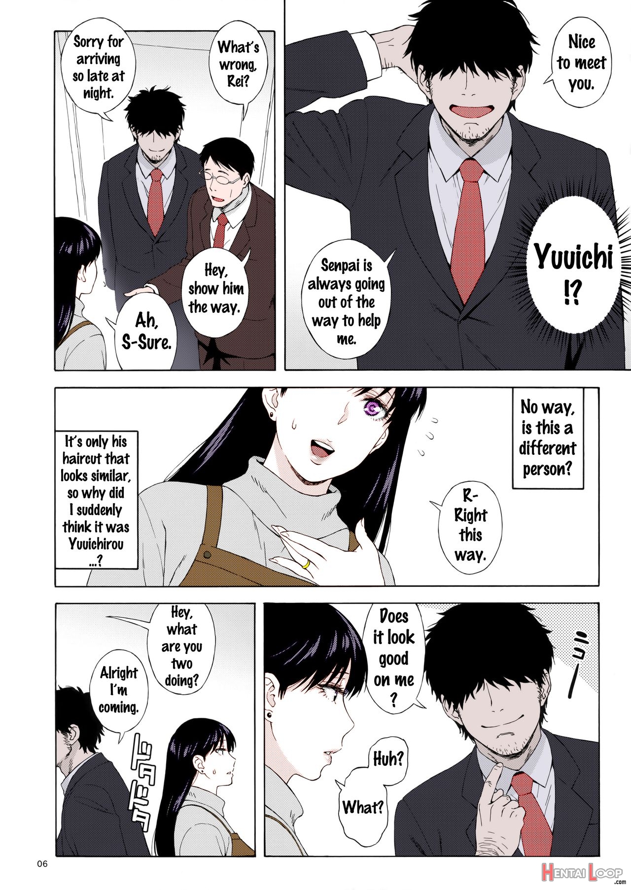 Ano Hito Ni Nita Hito [hitozuma Rei-chan No Yuuutsu] – Colorized page 4