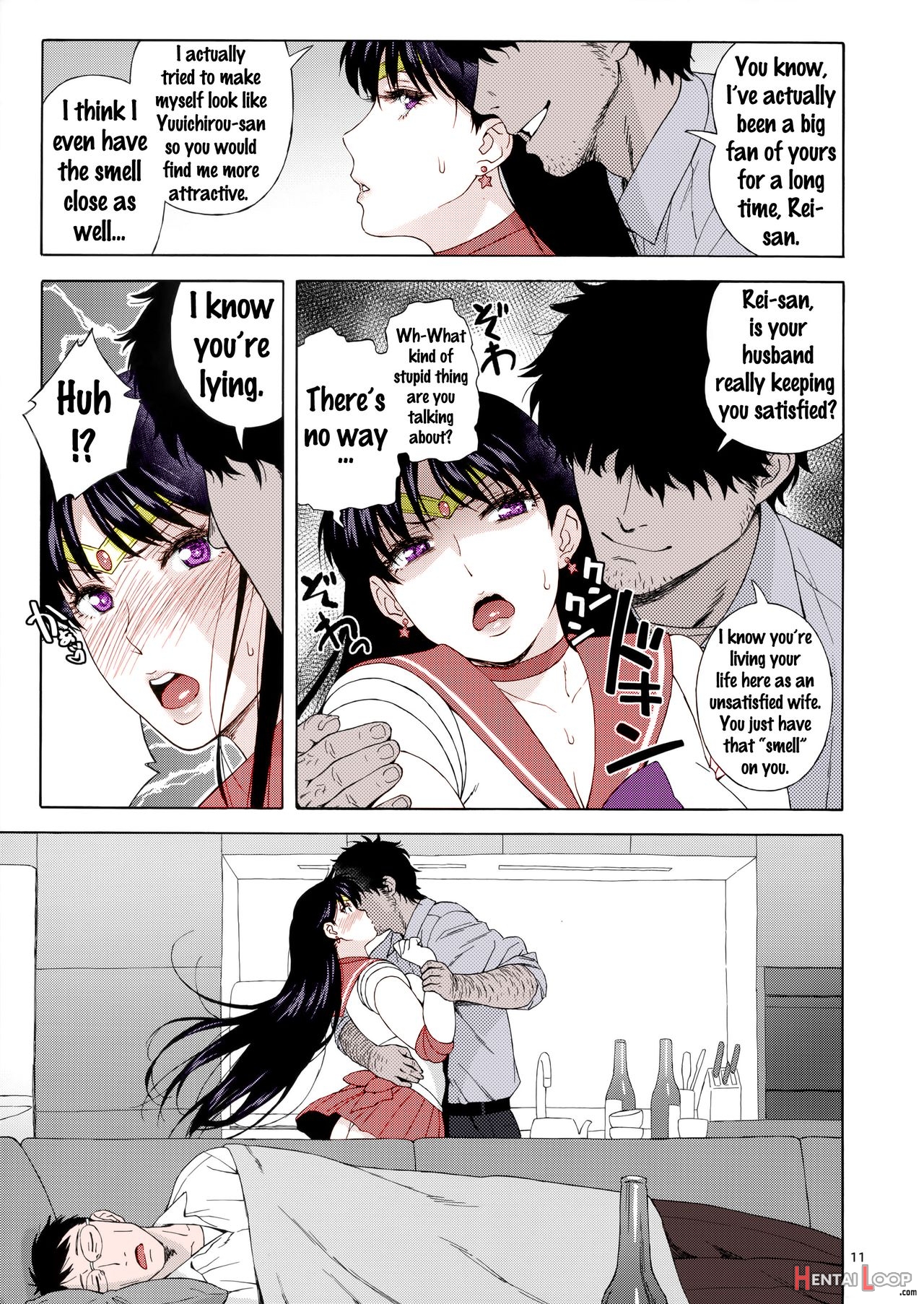 Ano Hito Ni Nita Hito [hitozuma Rei-chan No Yuuutsu] – Colorized page 9