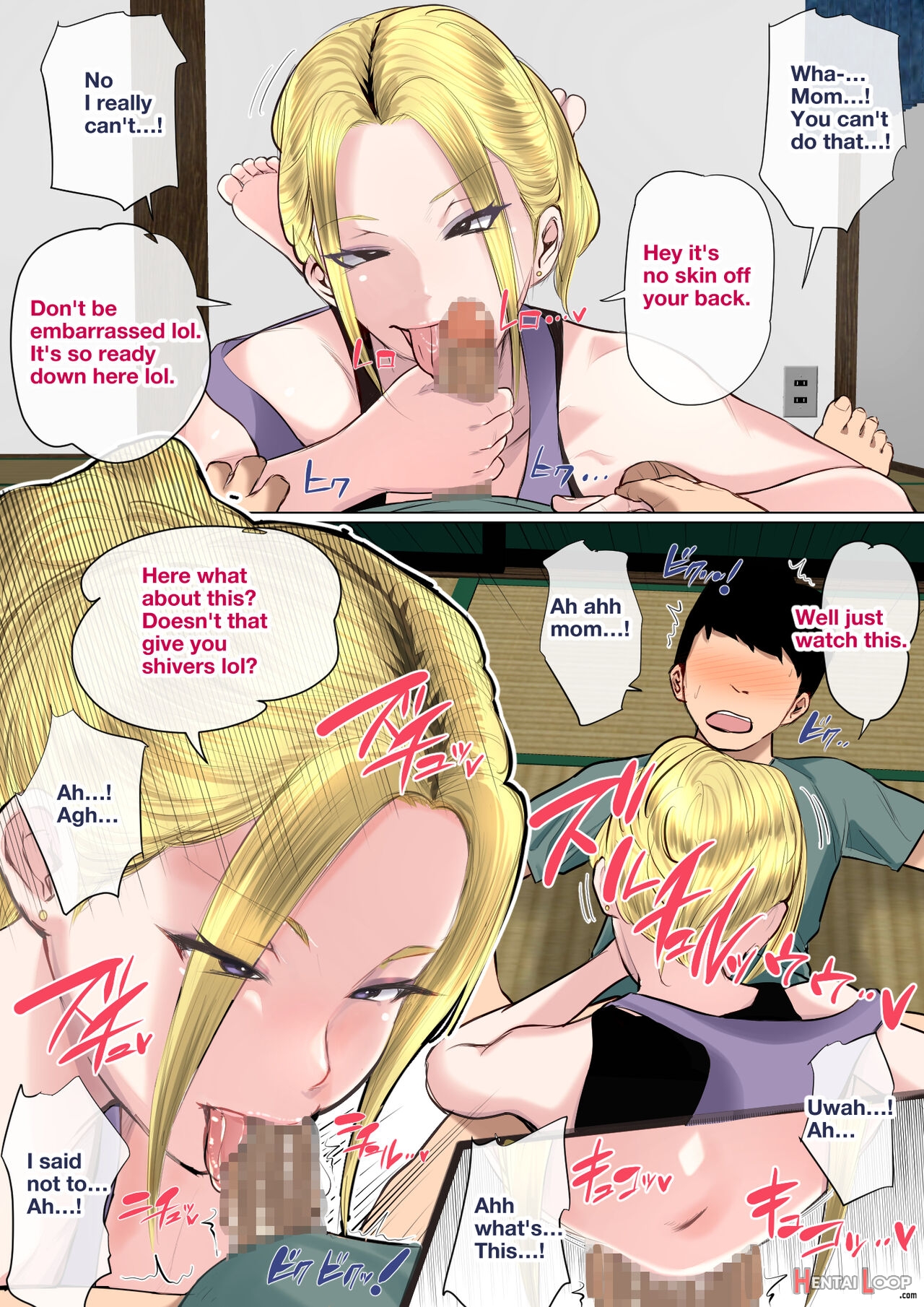 Mother's Hole Gets Me Hard ~short Incest Collection~ page 84