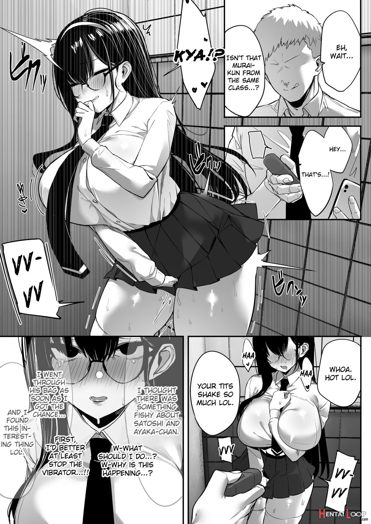 Weak-willed Girlfriend Swept Away And Ntr'ed. page 12