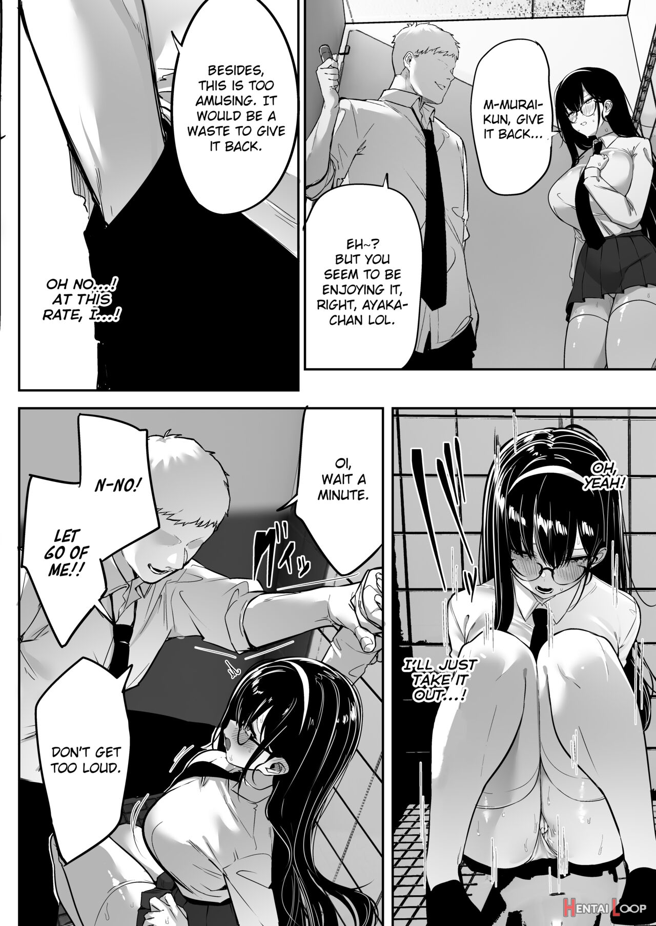 Weak-willed Girlfriend Swept Away And Ntr'ed. page 13