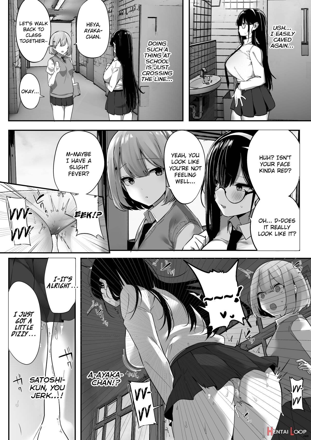 Weak-willed Girlfriend Swept Away And Ntr'ed. page 5