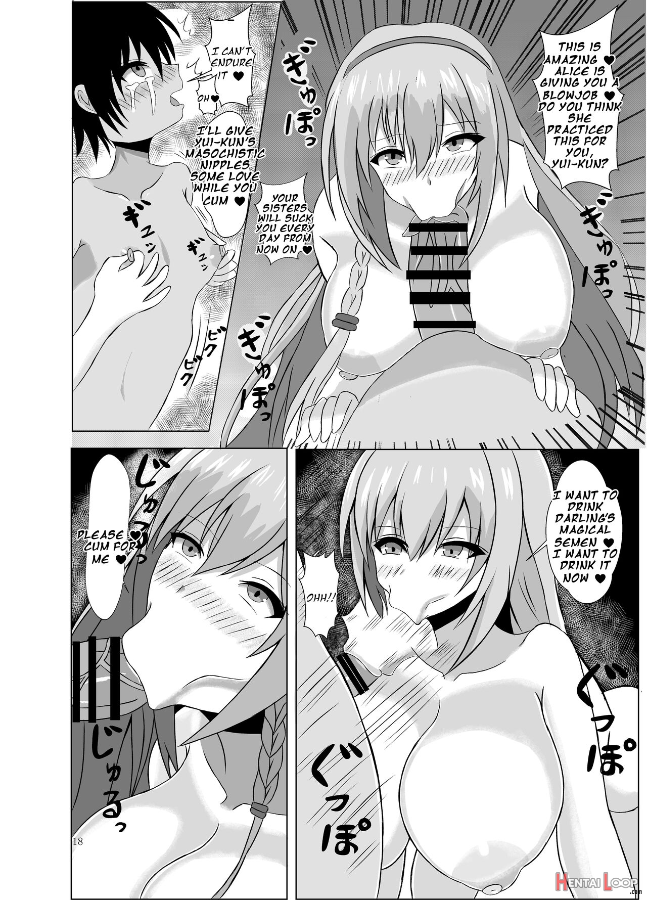 A Succubus-mimicking Slime Rapes A Shota Hero page 18