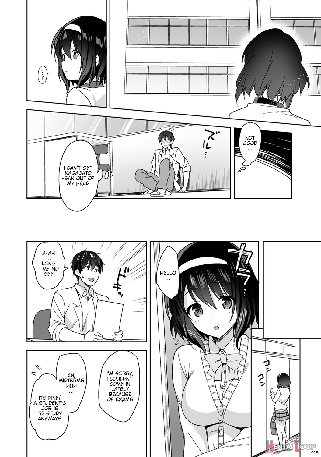 Amayakashi Jouzu No Nagasato-san ~hokenshitsu De Yoshi Yoshi Ecchi!~ Ch. 1-2 page 34