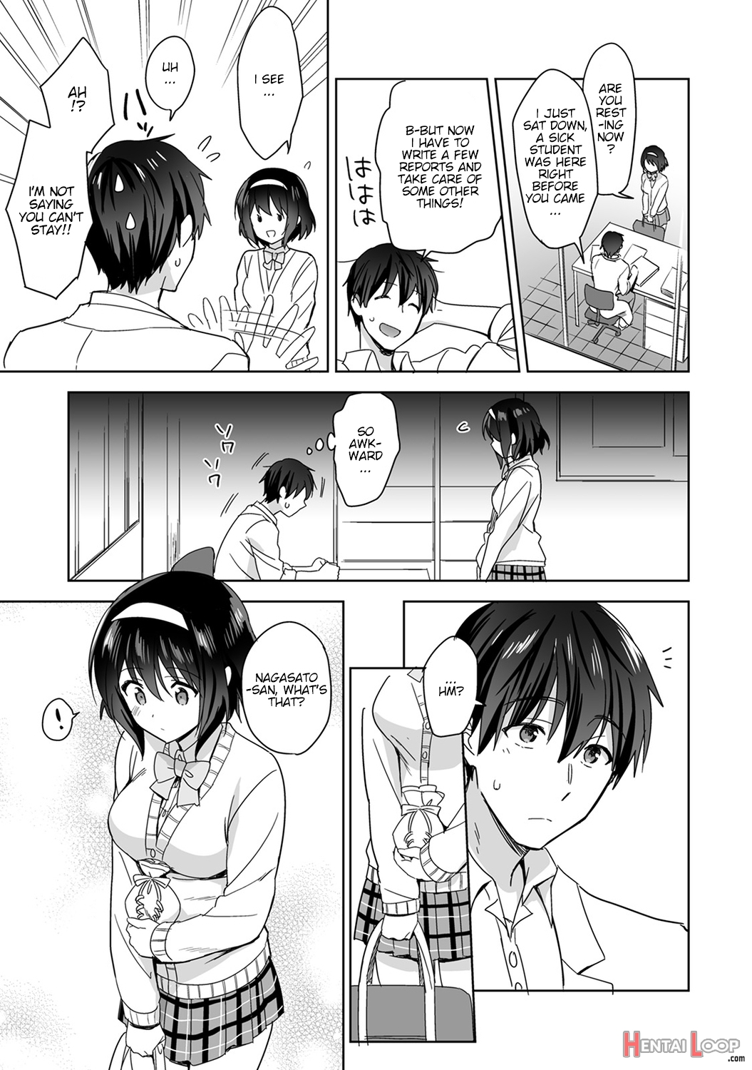 Amayakashi Jouzu No Nagasato-san ~hokenshitsu De Yoshi Yoshi Ecchi!~ Ch. 1-2 page 35