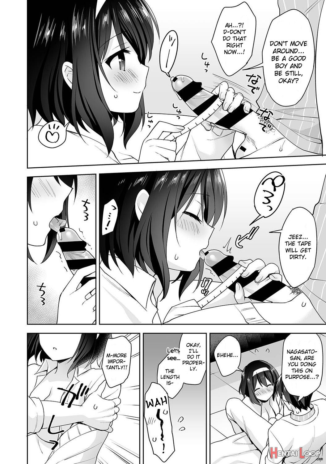 Amayakashi Jouzu No Nagasato-san ~hokenshitsu De Yoshi Yoshi Ecchi!~ Ch. 11 page 13