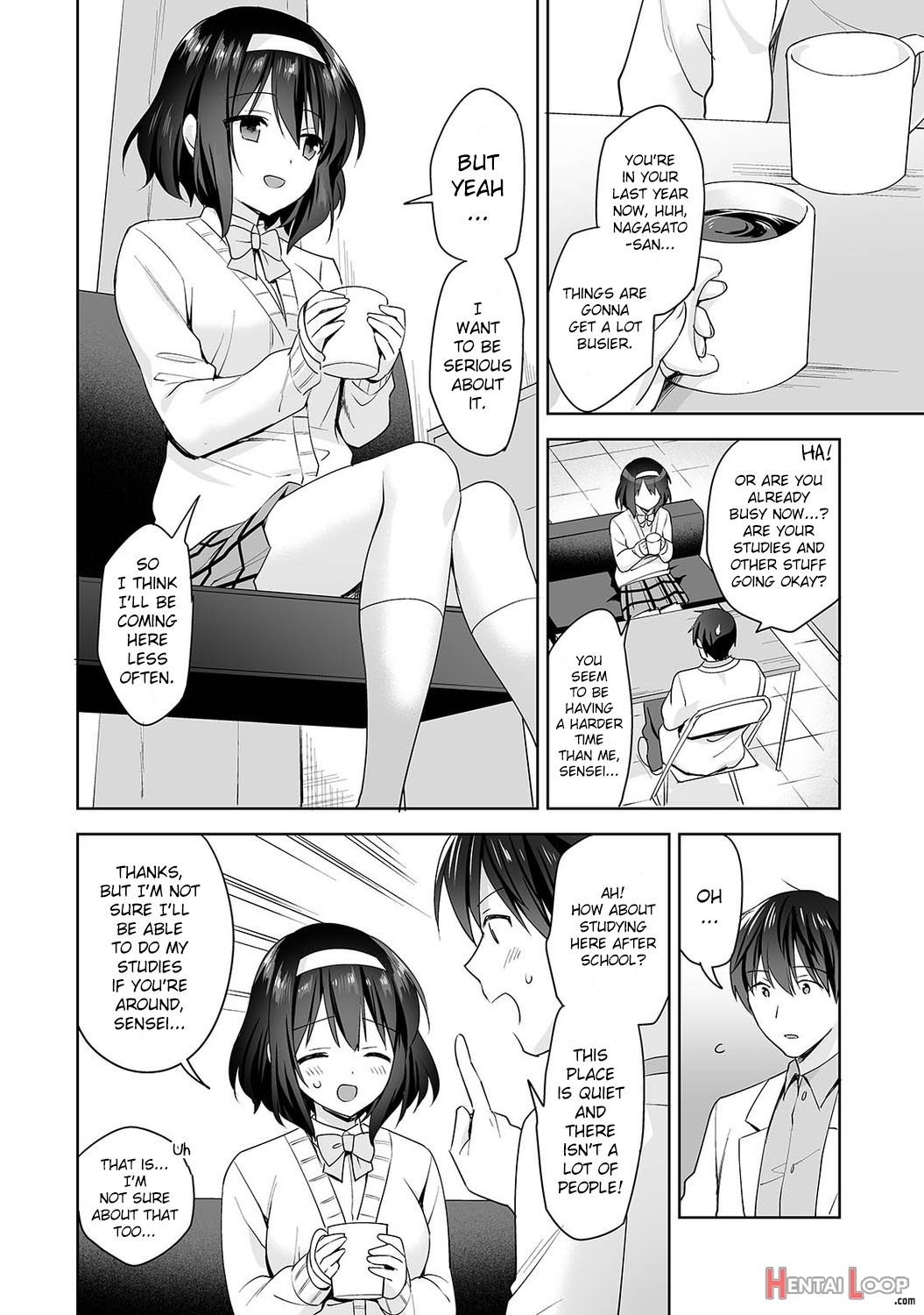 Amayakashi Jouzu No Nagasato-san ~hokenshitsu De Yoshi Yoshi Ecchi!~ Ch. 11 page 3