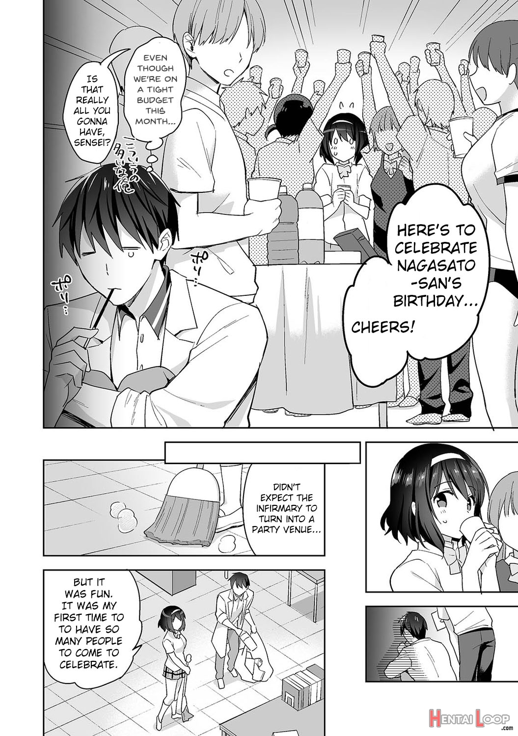 Amayakashi Jouzu No Nagasato-san ~hokenshitsu De Yoshi Yoshi Ecchi!~ Ch. 12 page 5