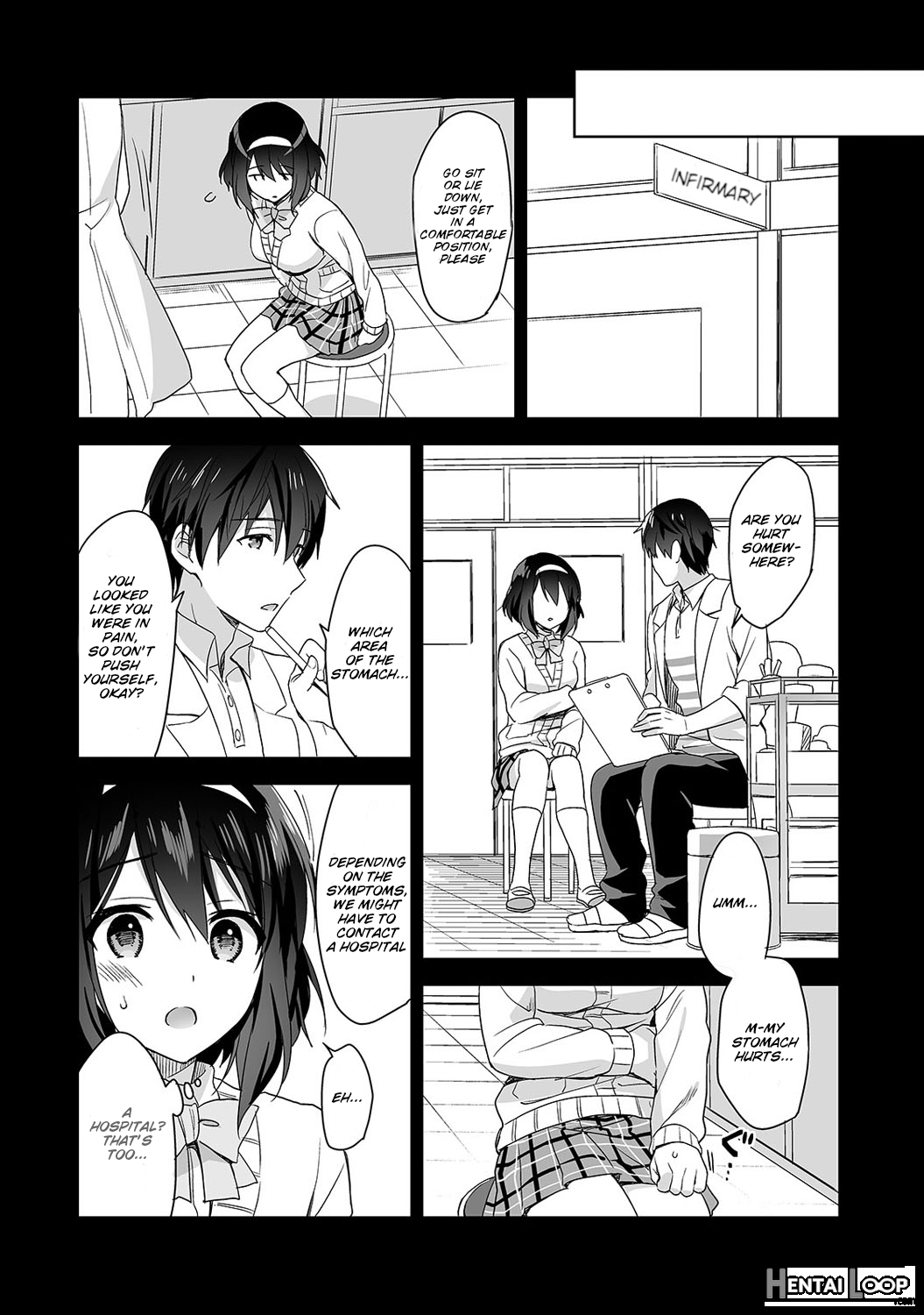 Amayakashi Jouzu No Nagasato-san ~hokenshitsu De Yoshi Yoshi Ecchi!~ Ch. 3 page 5