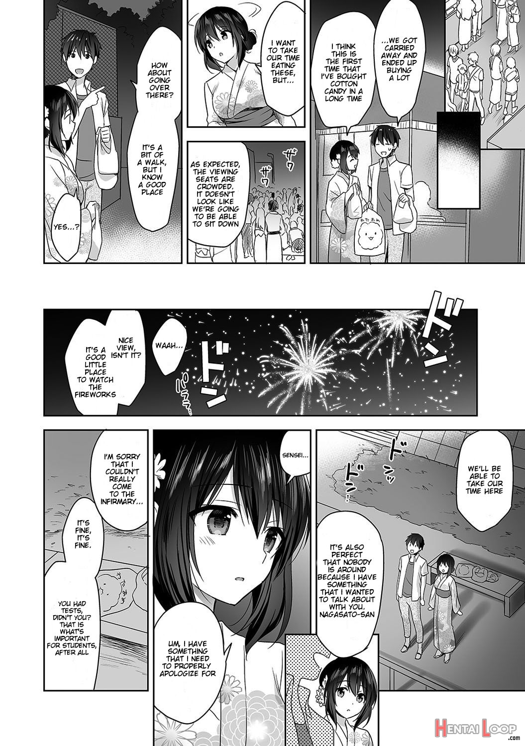 Amayakashi Jouzu No Nagasato-san ~hokenshitsu De Yoshi Yoshi Ecchi!~ Ch. 4 page 11