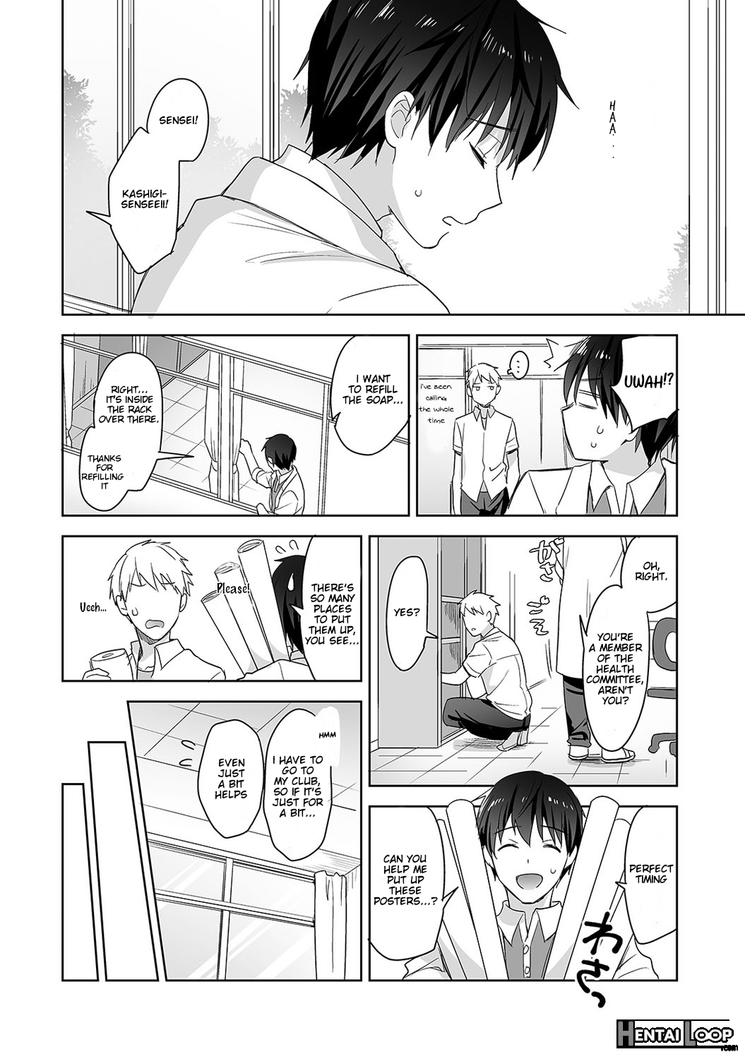 Amayakashi Jouzu No Nagasato-san ~hokenshitsu De Yoshi Yoshi Ecchi!~ Ch. 4 page 3