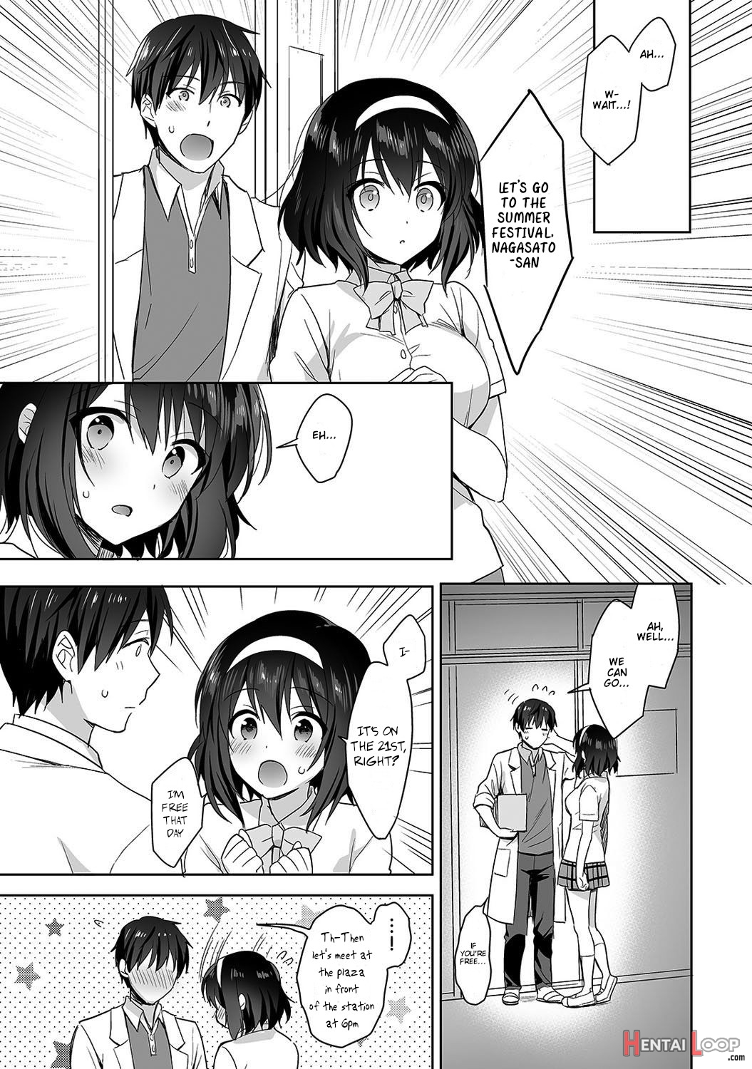 Amayakashi Jouzu No Nagasato-san ~hokenshitsu De Yoshi Yoshi Ecchi!~ Ch. 4 page 8