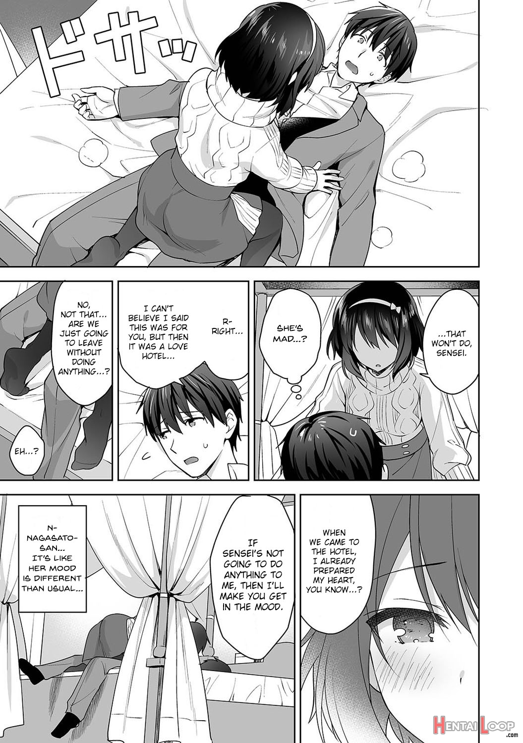 Amayakashi Jouzu No Nagasato-san ~hokenshitsu De Yoshi Yoshi Ecchi!~ Ch. 9 page 10