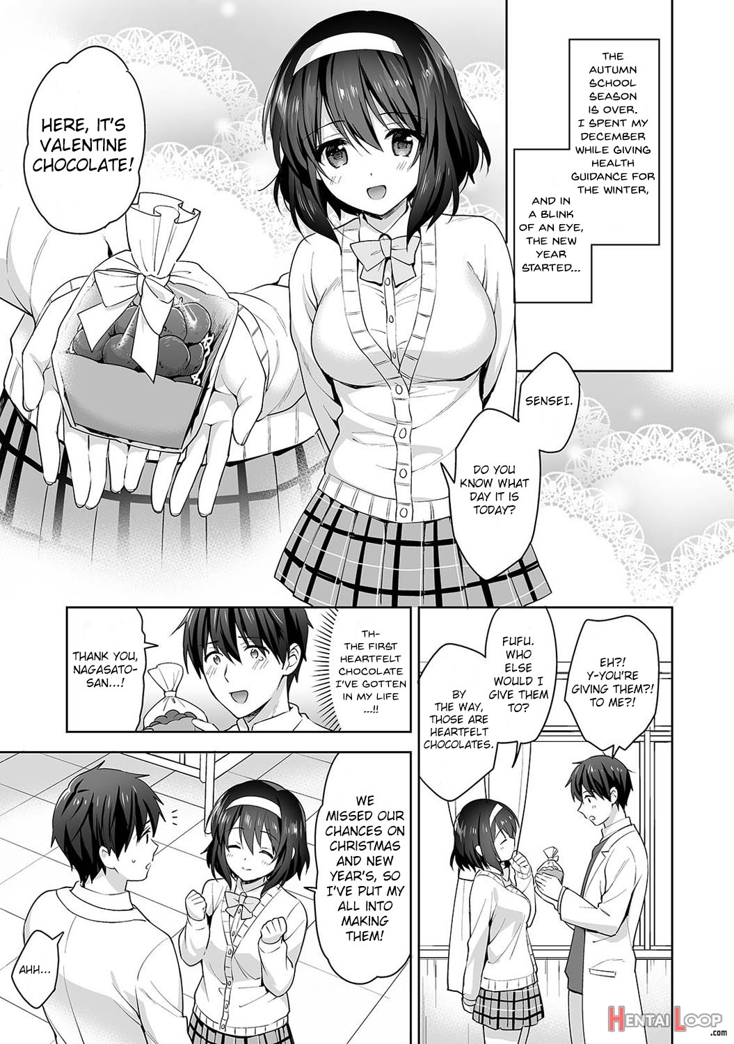 Amayakashi Jouzu No Nagasato-san ~hokenshitsu De Yoshi Yoshi Ecchi!~ Ch. 9 page 2