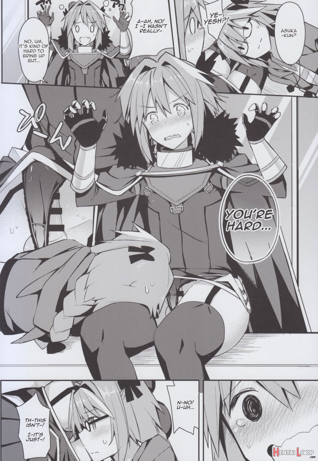 Cosplay Astolfo-kun No Ochinchin page 9