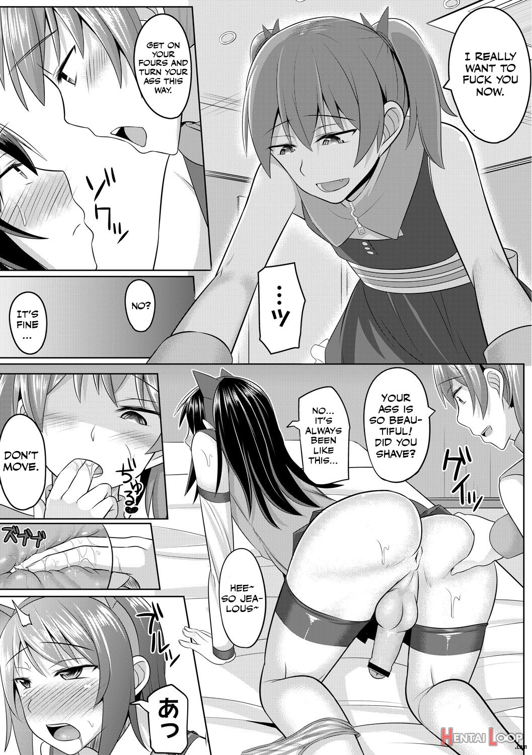 Cosplay Otokonoko-tachi ~ Ushiro No Ana Ni Iretai Kankei Ch. 1 Mio-chan No Josou Cos H Haishin Beya page 10