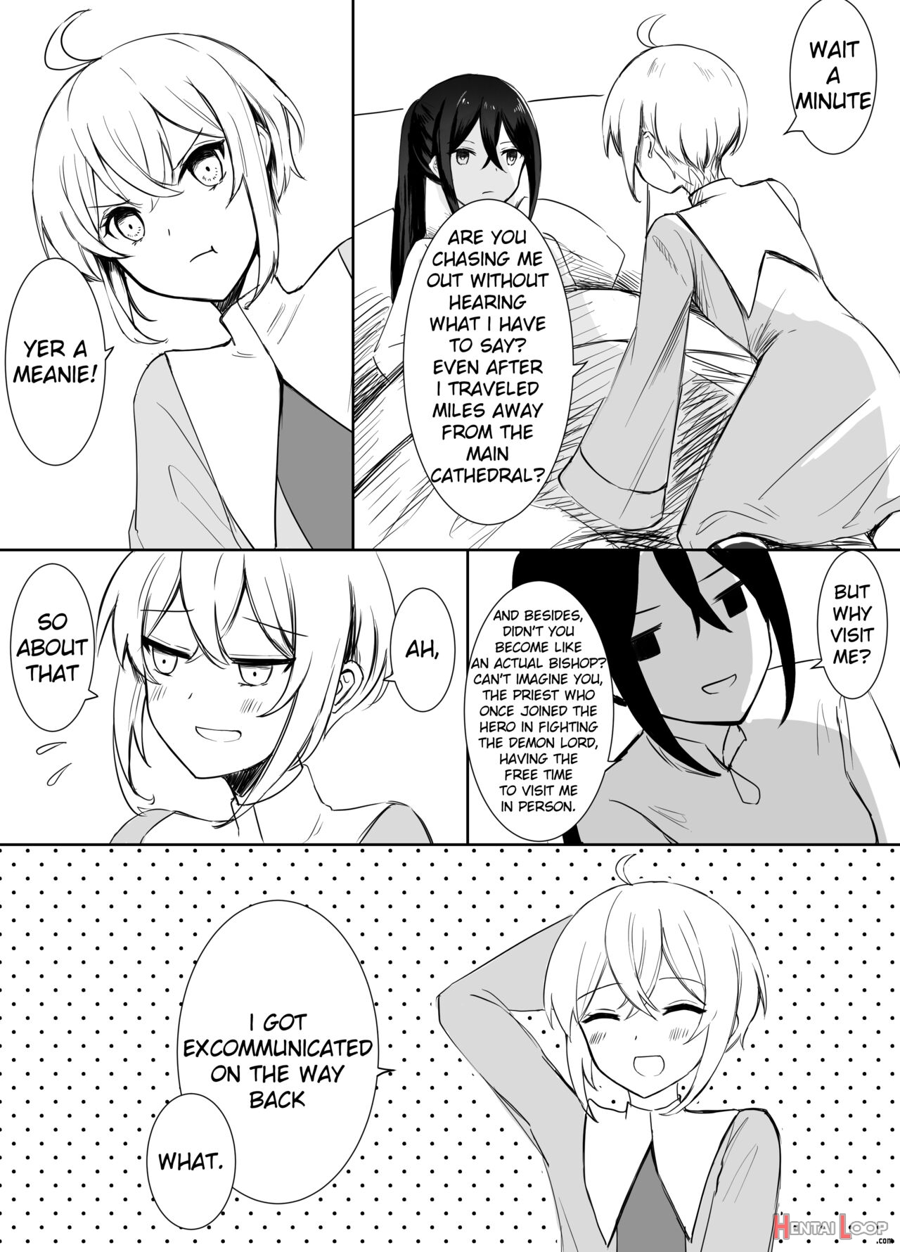 Crestfallen Futanari X Femboy Priest: Prepare To Cum Edition page 12