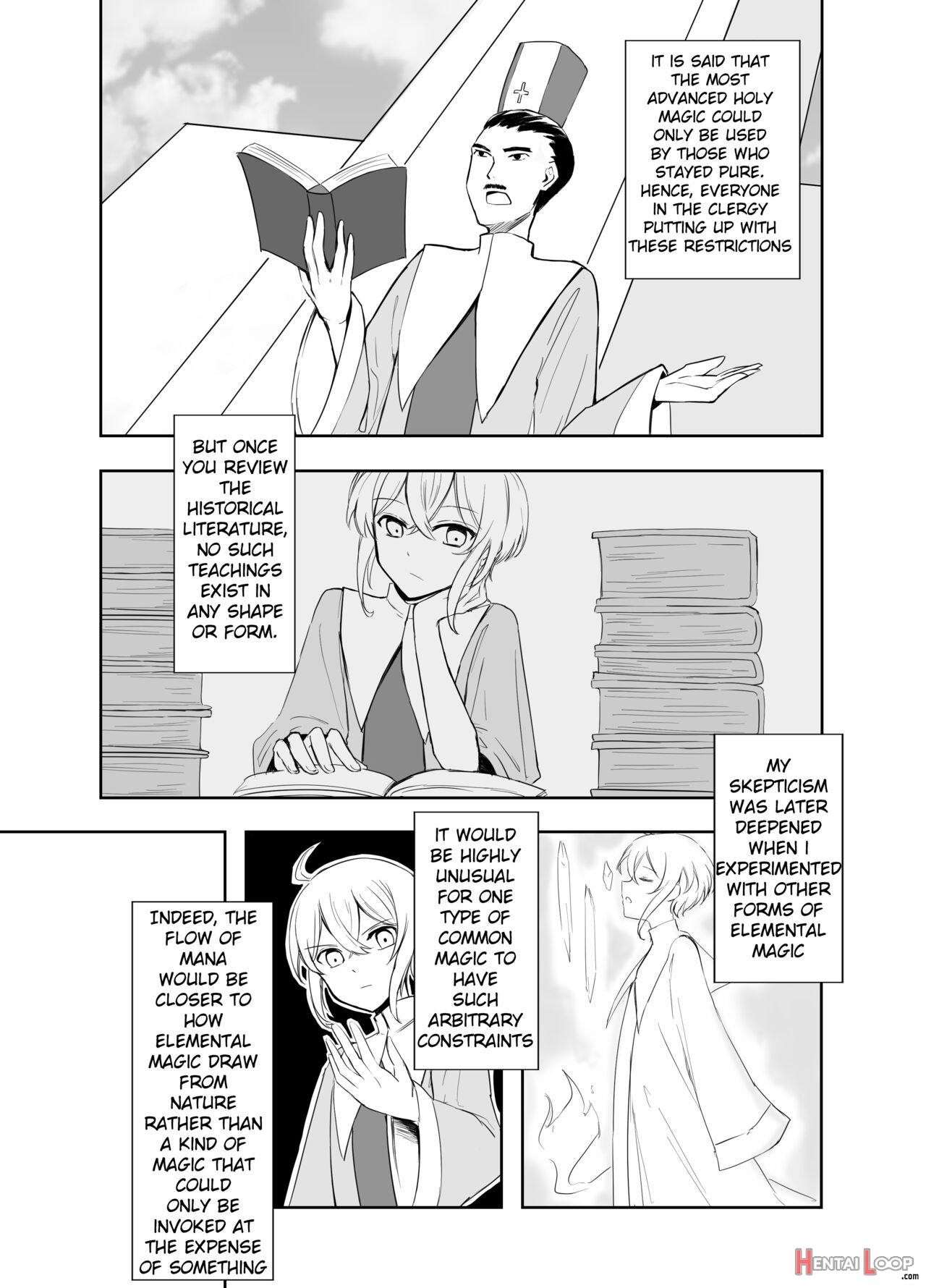 Crestfallen Futanari X Femboy Priest: Prepare To Cum Edition page 14