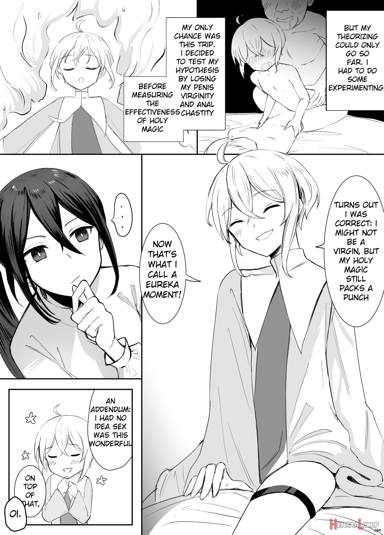 Crestfallen Futanari X Femboy Priest: Prepare To Cum Edition page 15