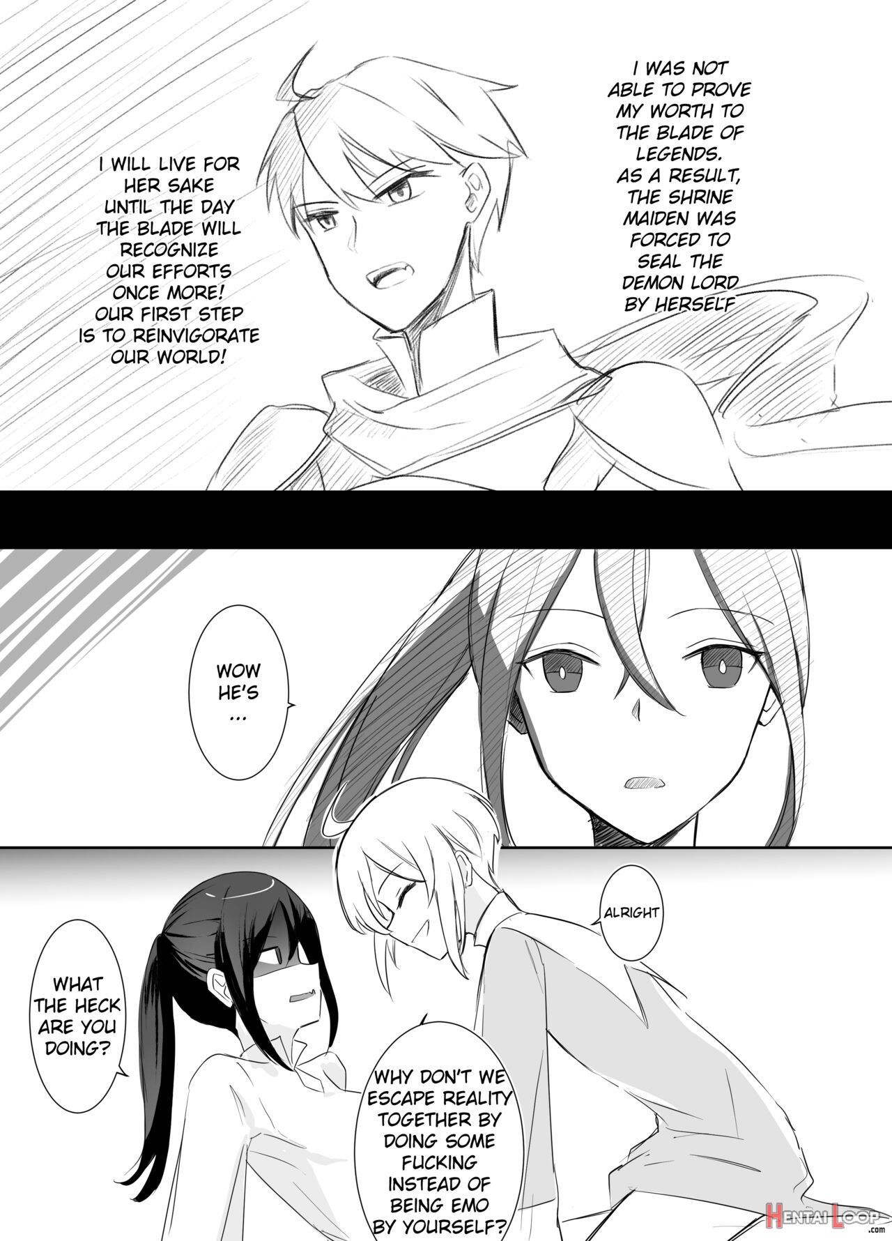 Crestfallen Futanari X Femboy Priest: Prepare To Cum Edition page 17