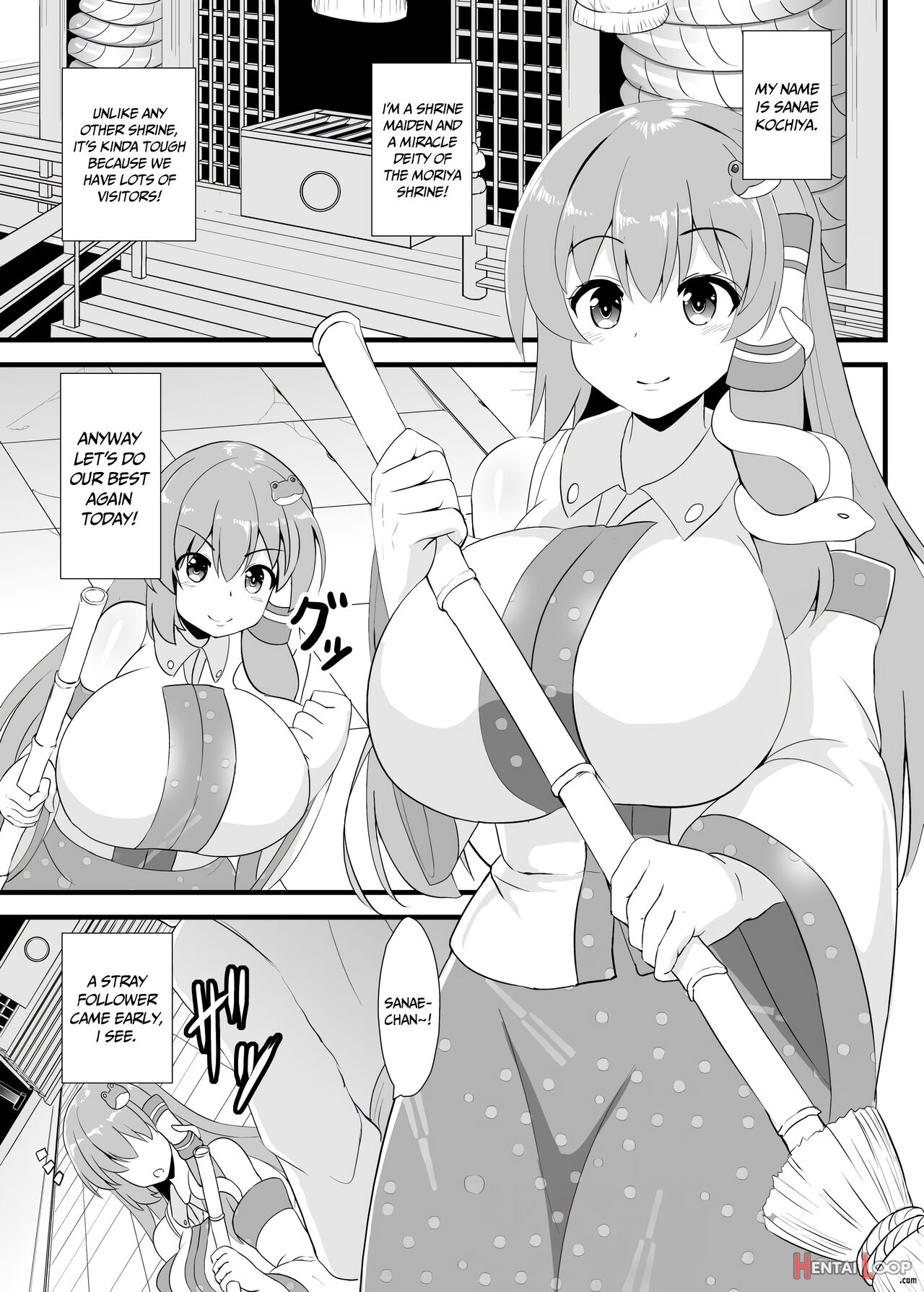 Cum-hypnotized Sanae-san page 2