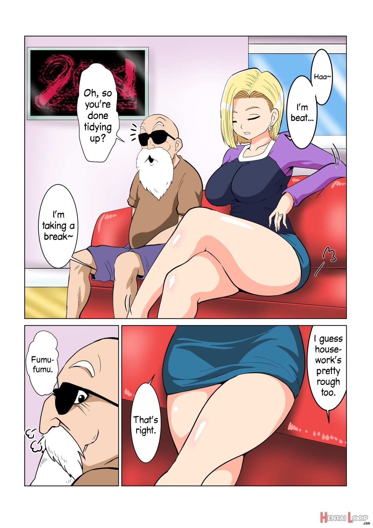Dragon-hole Blonde Housewife Edition page 10
